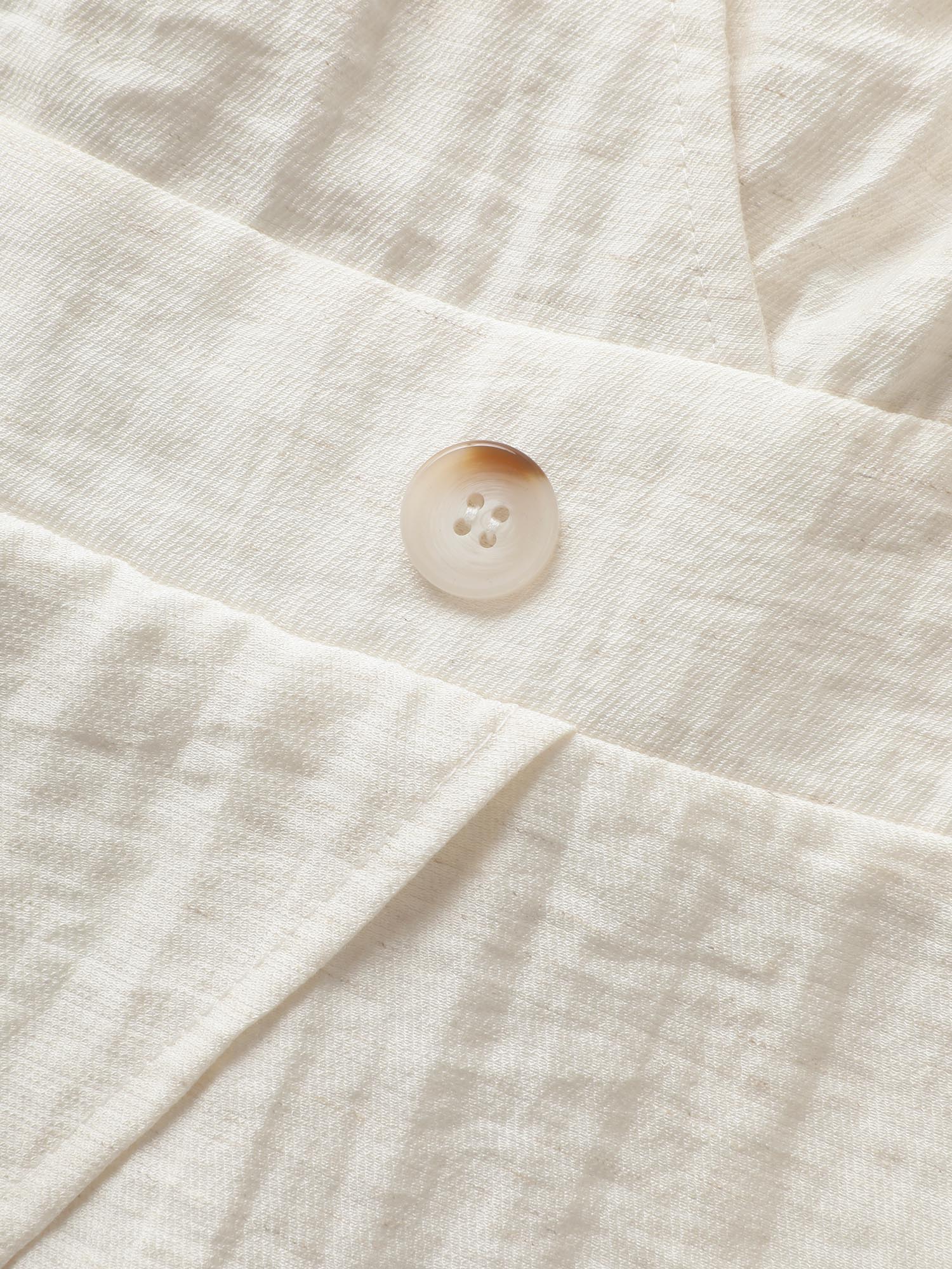 Solid Button Detail Shirred Wrap Tank Top - Image 6