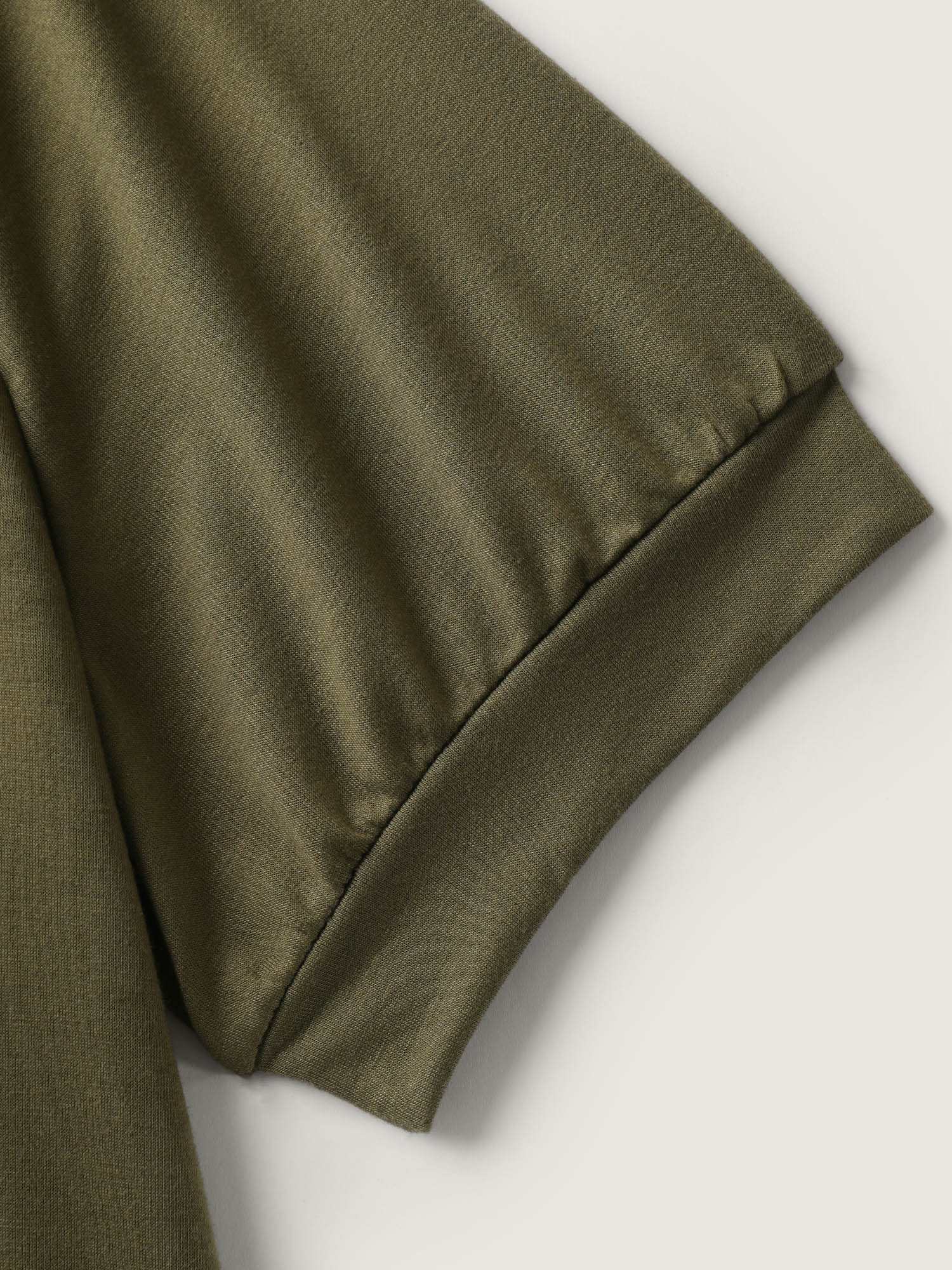Solid Crew Neck Relaxed Sweatshirt - Image 6