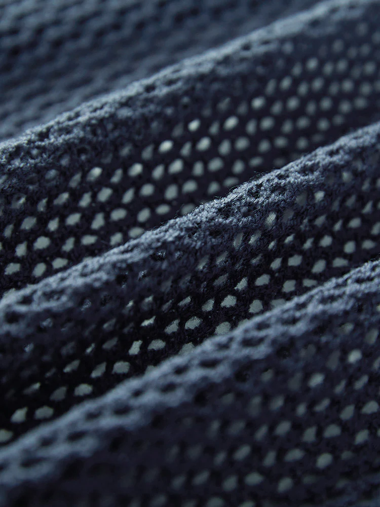 Solid Geometric Eyelet Open Front Cardigan - Image 6