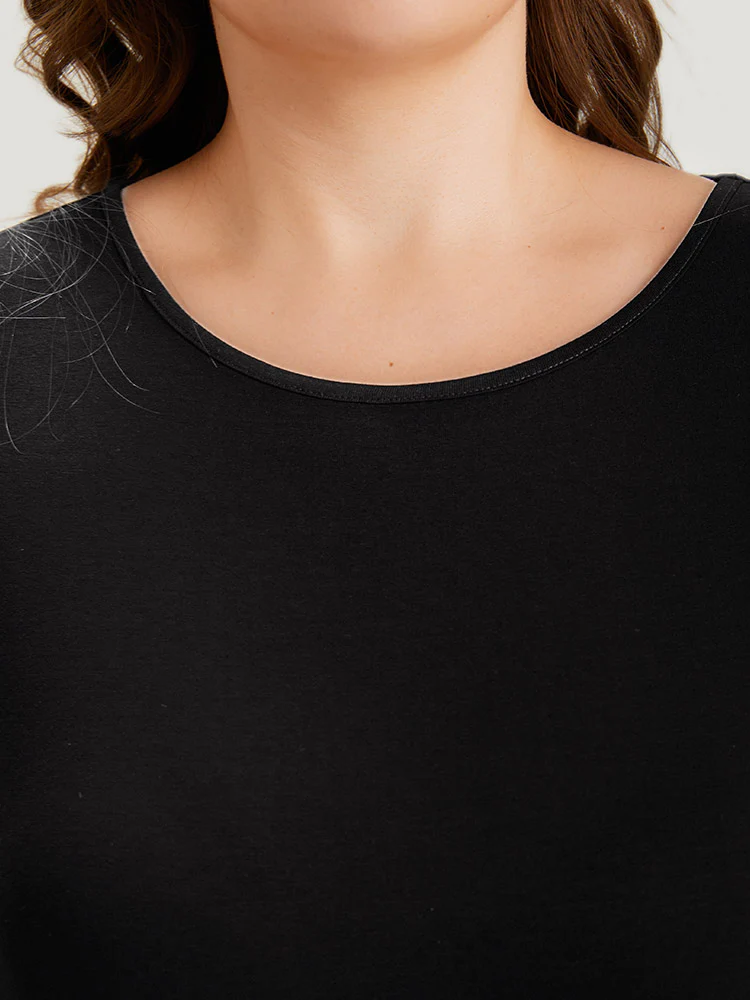 Guipure Open Back Lace Trim Pajama Top - Image 6