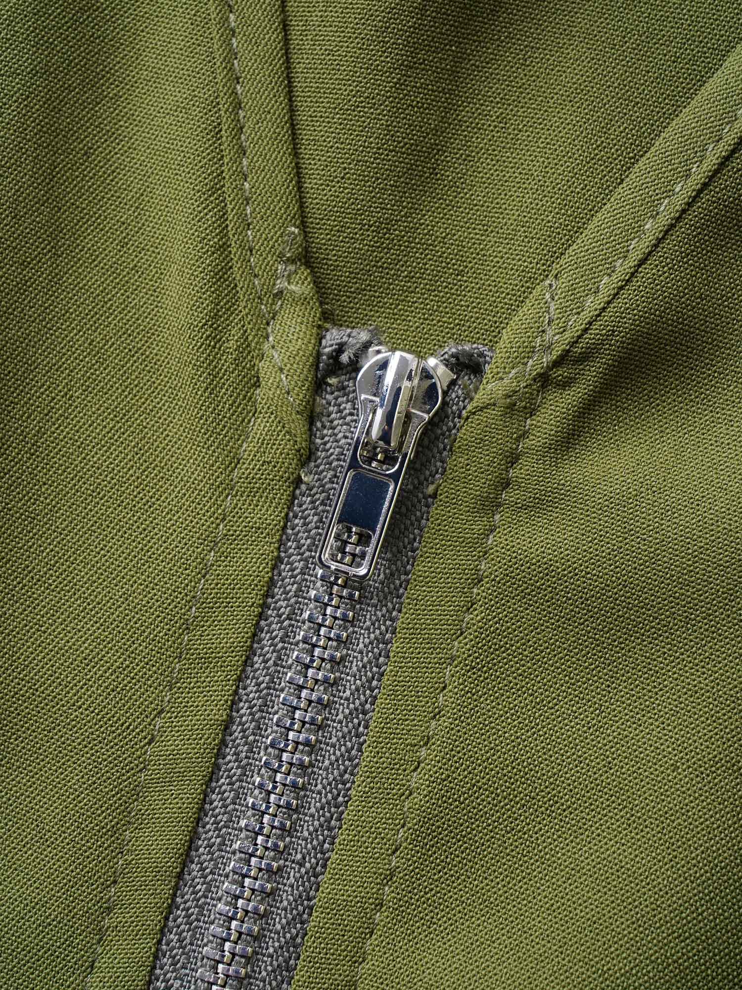 Solid Half Zip Belted Tab Sleeve Jumpsuit - Image 5