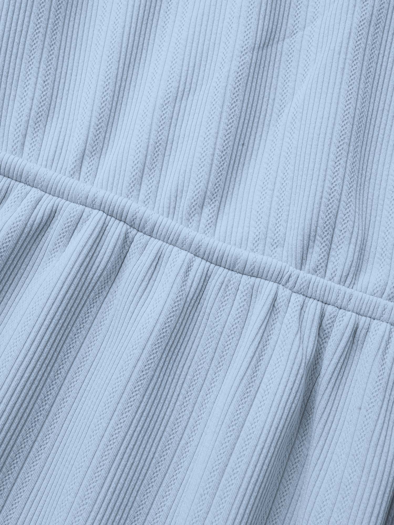 Solid Tie Knot Pit Strip Jumpsuit - Image 5