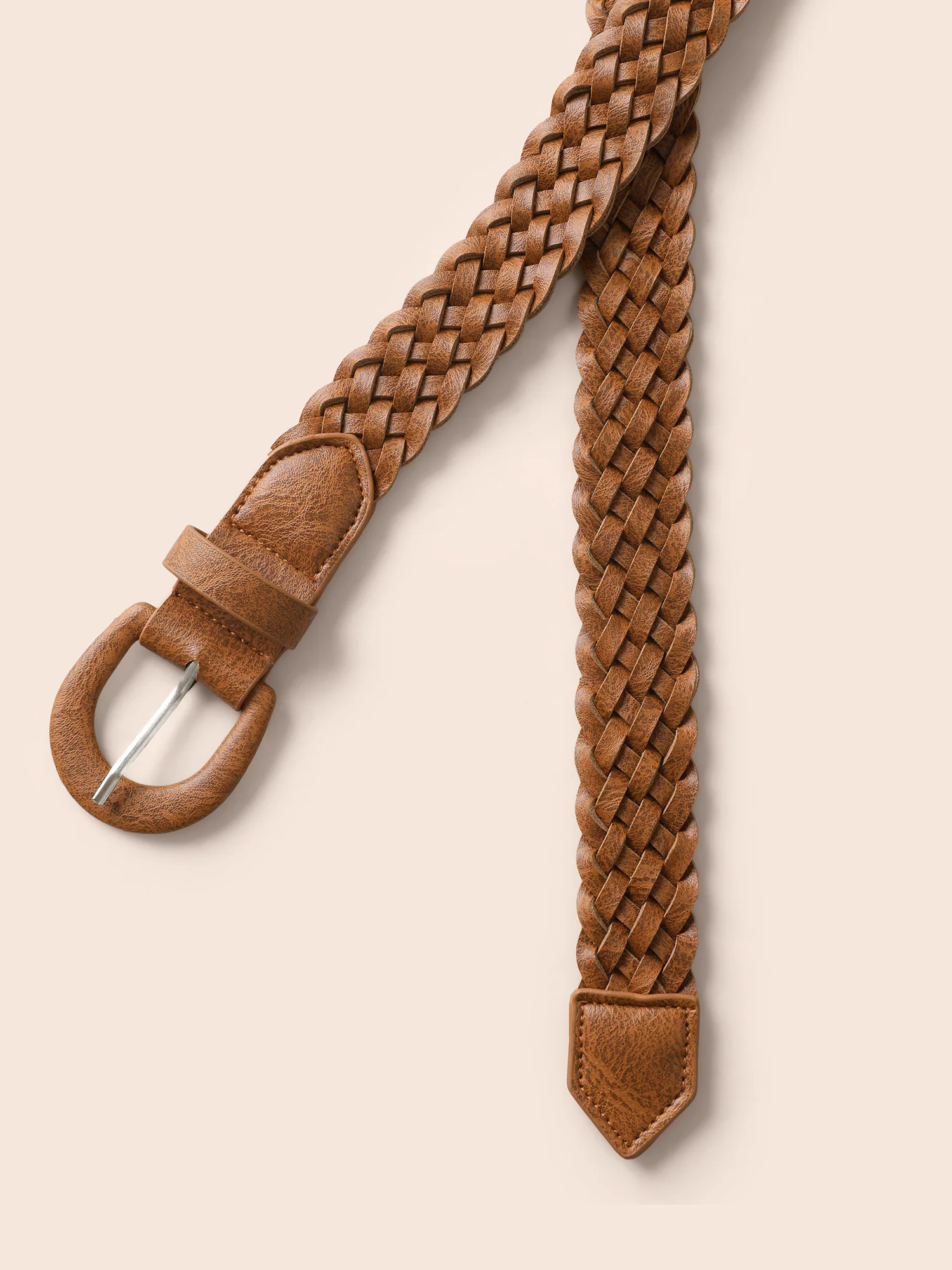 Solid Woven Belt - Image 4