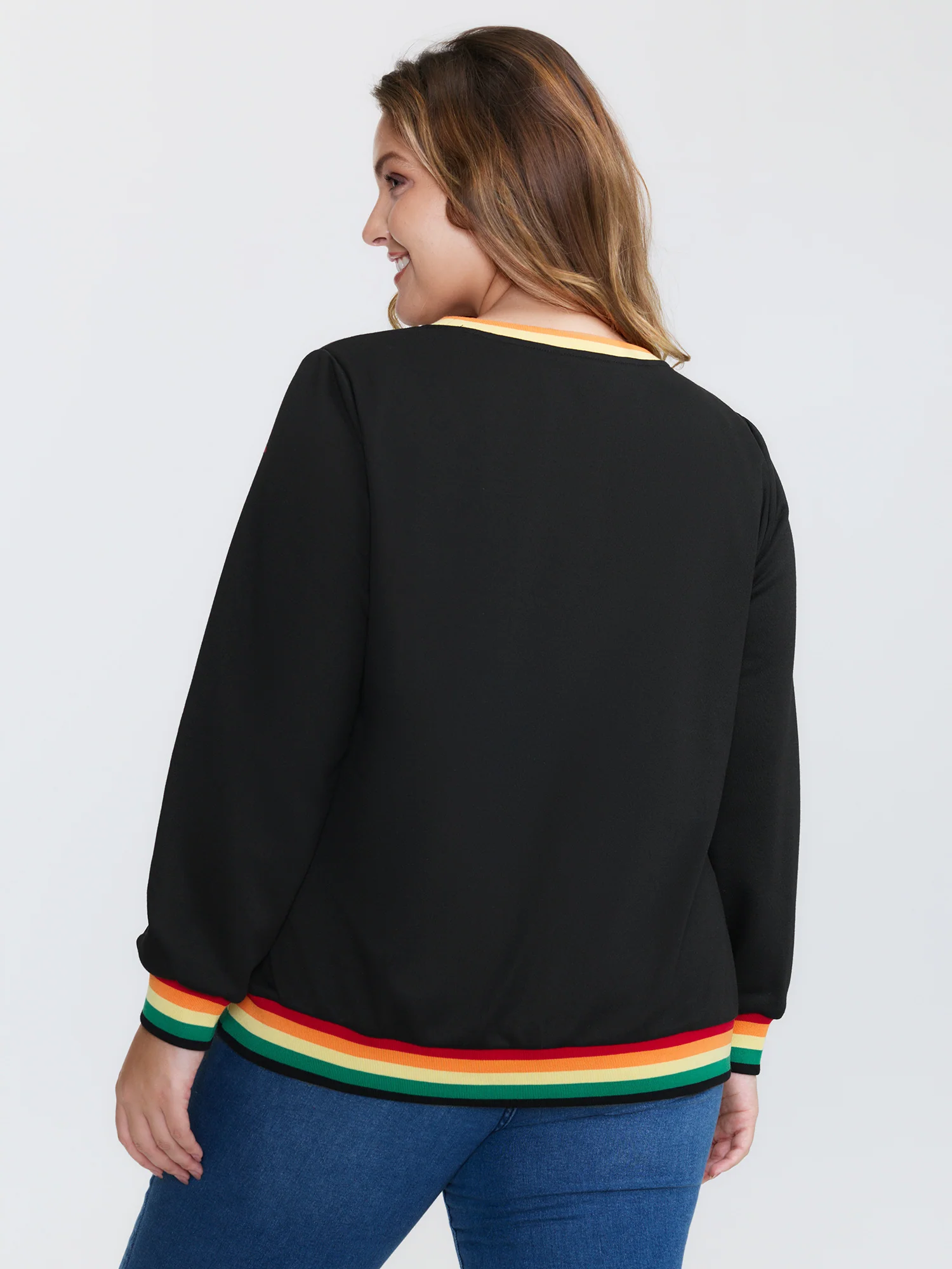 Sparkle in Love Embroidered Sweatshirt - Image 4