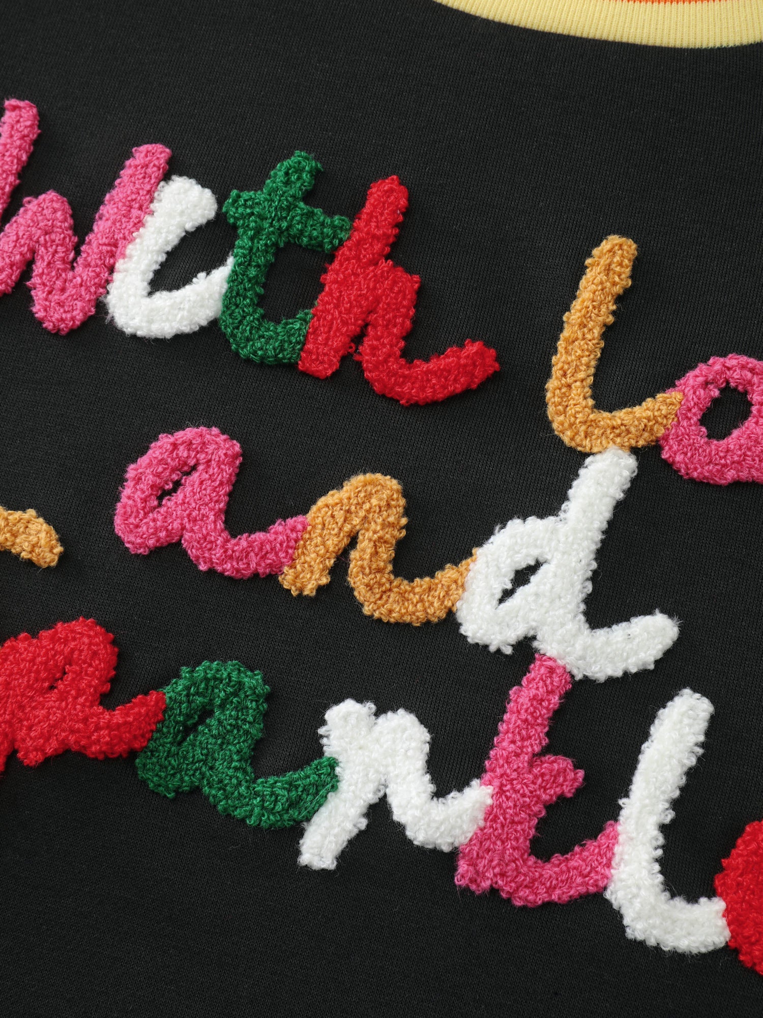Sparkle in Love Embroidered Sweatshirt - Image 5