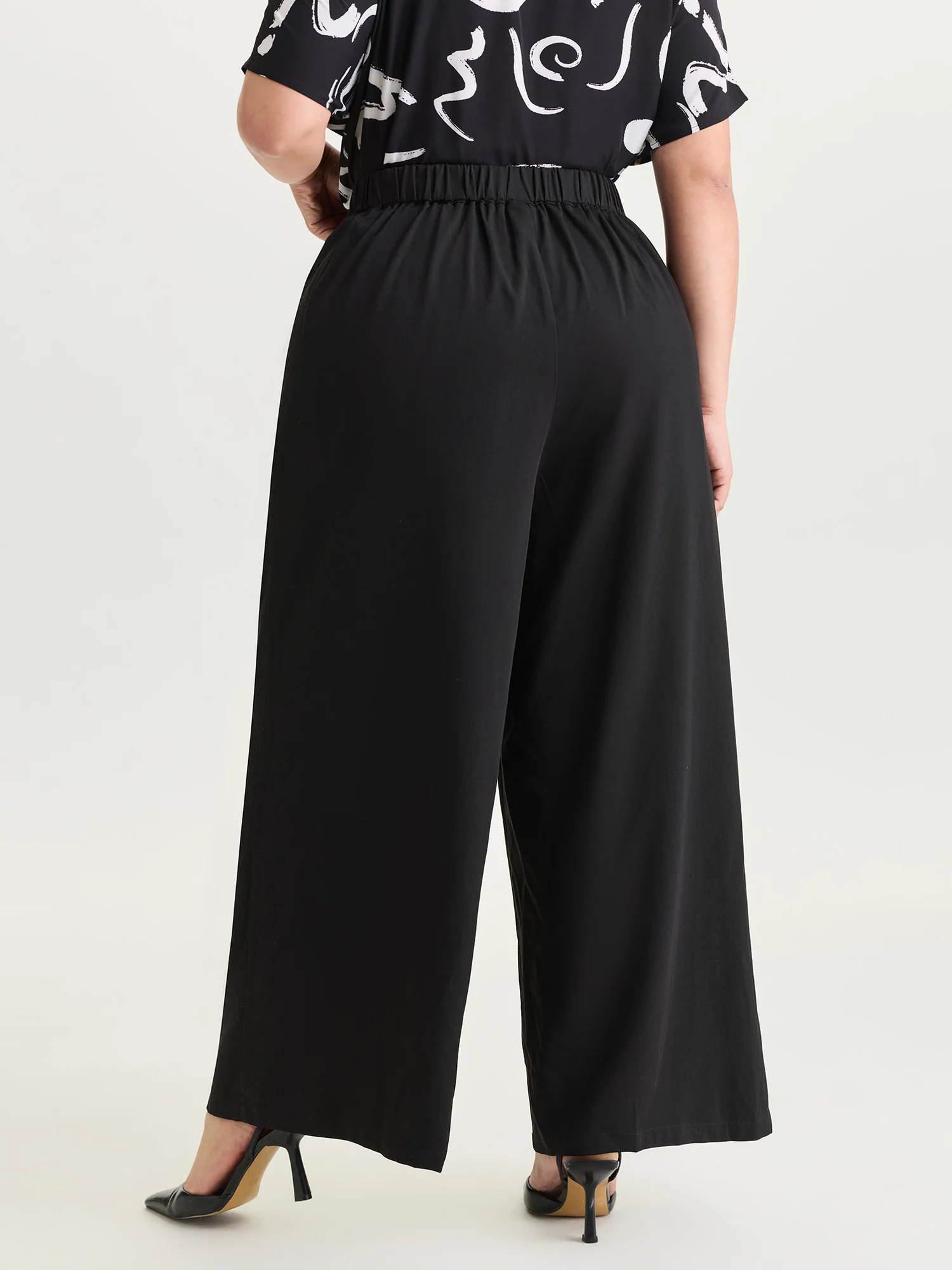 Special Waist Joint Cinched Pants - Image 5