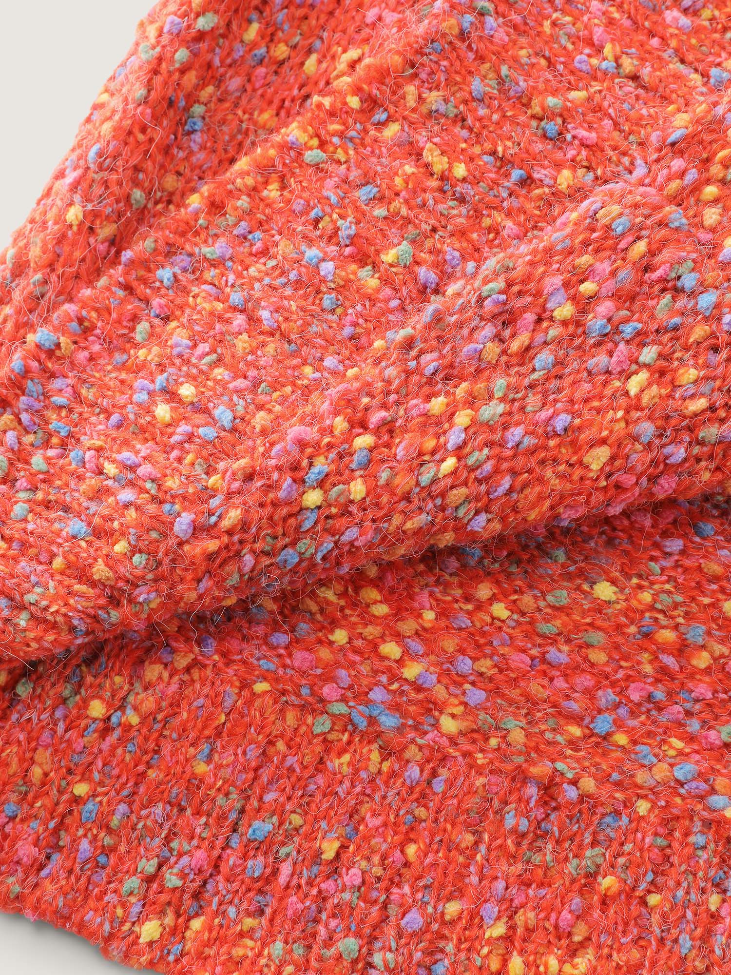 Speckled Textured Pockets Knit Cardigan - Image 7