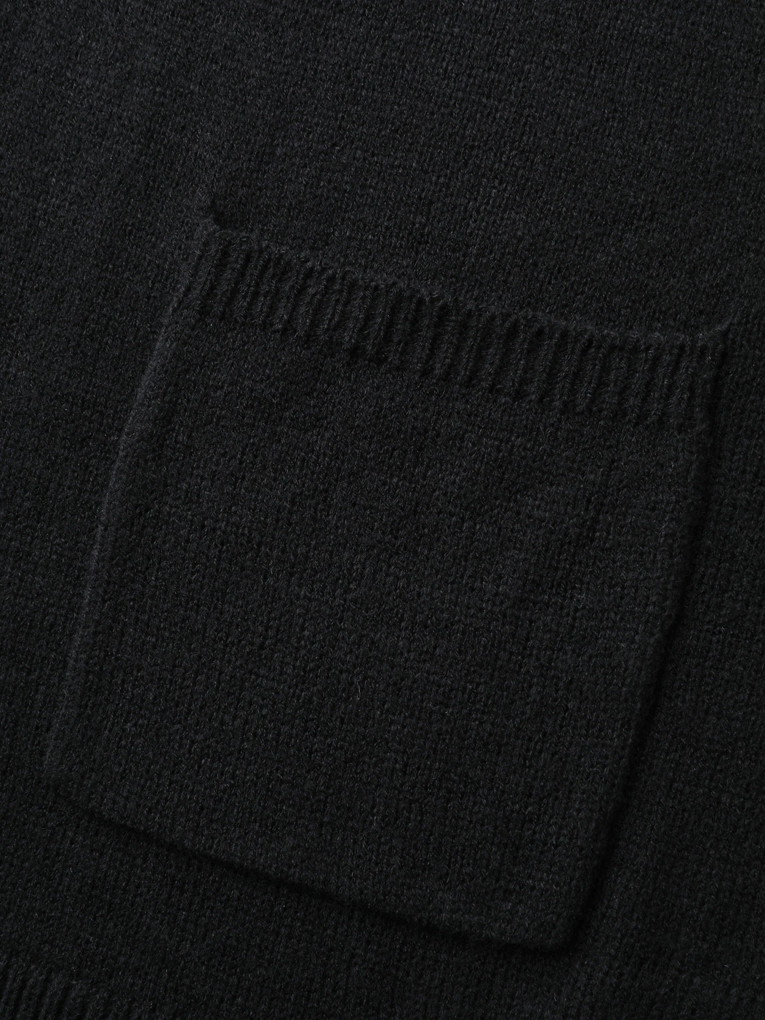 Spiderweb Jacquard Pockets Button Knit Cardigan - Image 8