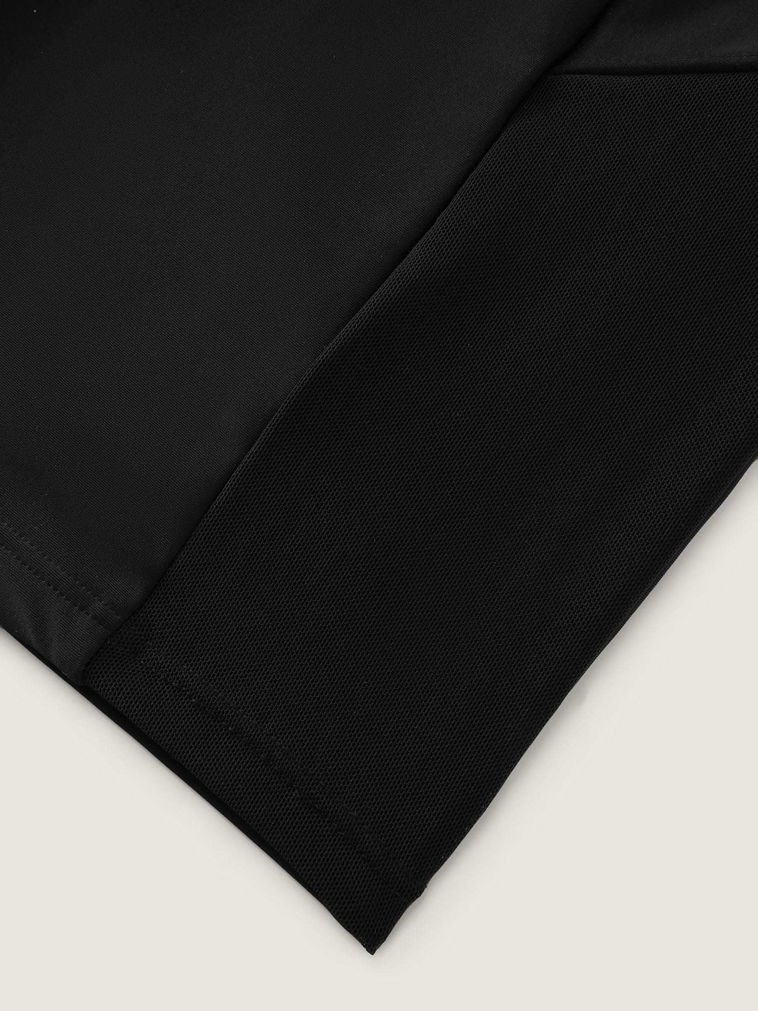 Spliced Mesh Plain Swim Bottoms - Image 6