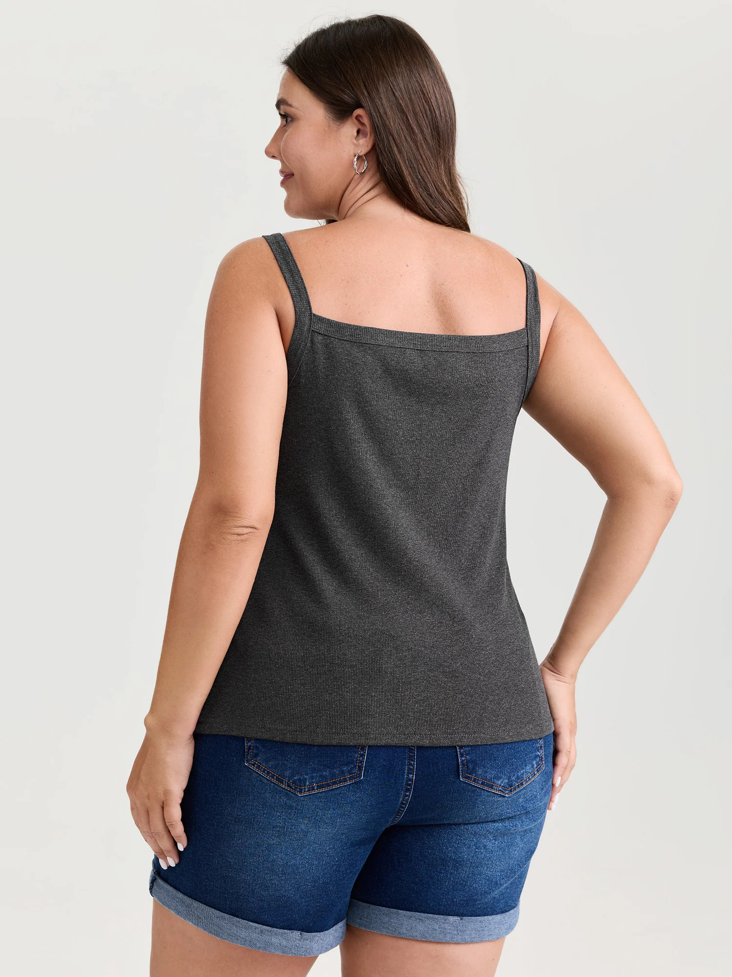 Sporty Chic Pattern Tank Top - Image 4