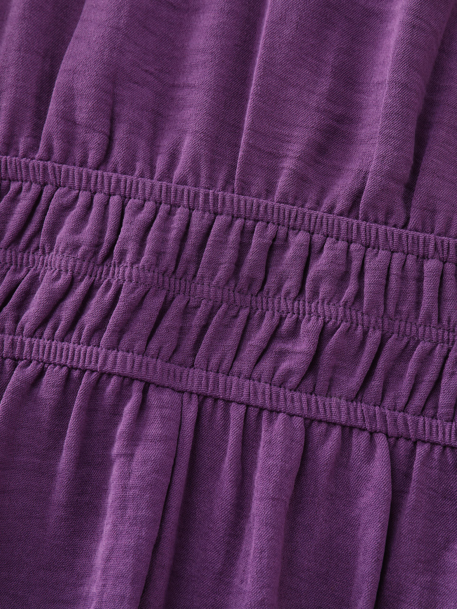 Square Neckline Shirred Waist Maxi Dress - Image 5