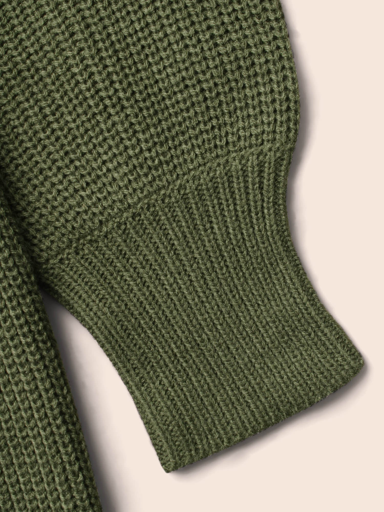 Square Neckline Waist-Tie Midi Sweater Dress - Image 7