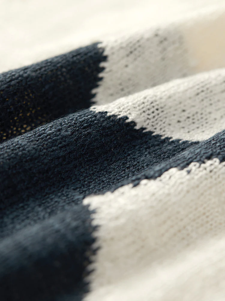 Star & Striped Print Drop Shoulder Pullover - Image 6