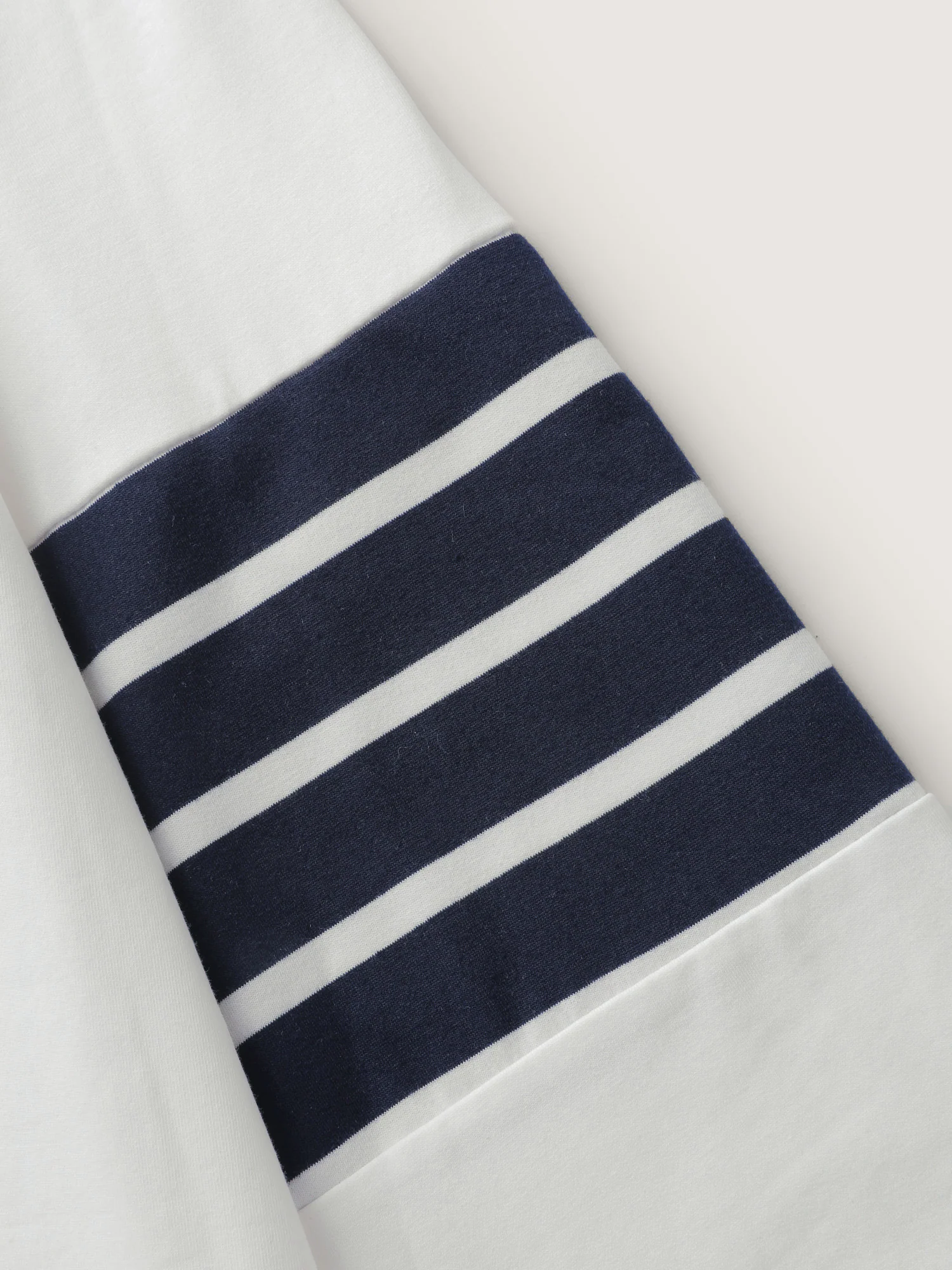 Star-Stripes Applique Stretchy Hem Sweatshirt - Image 6
