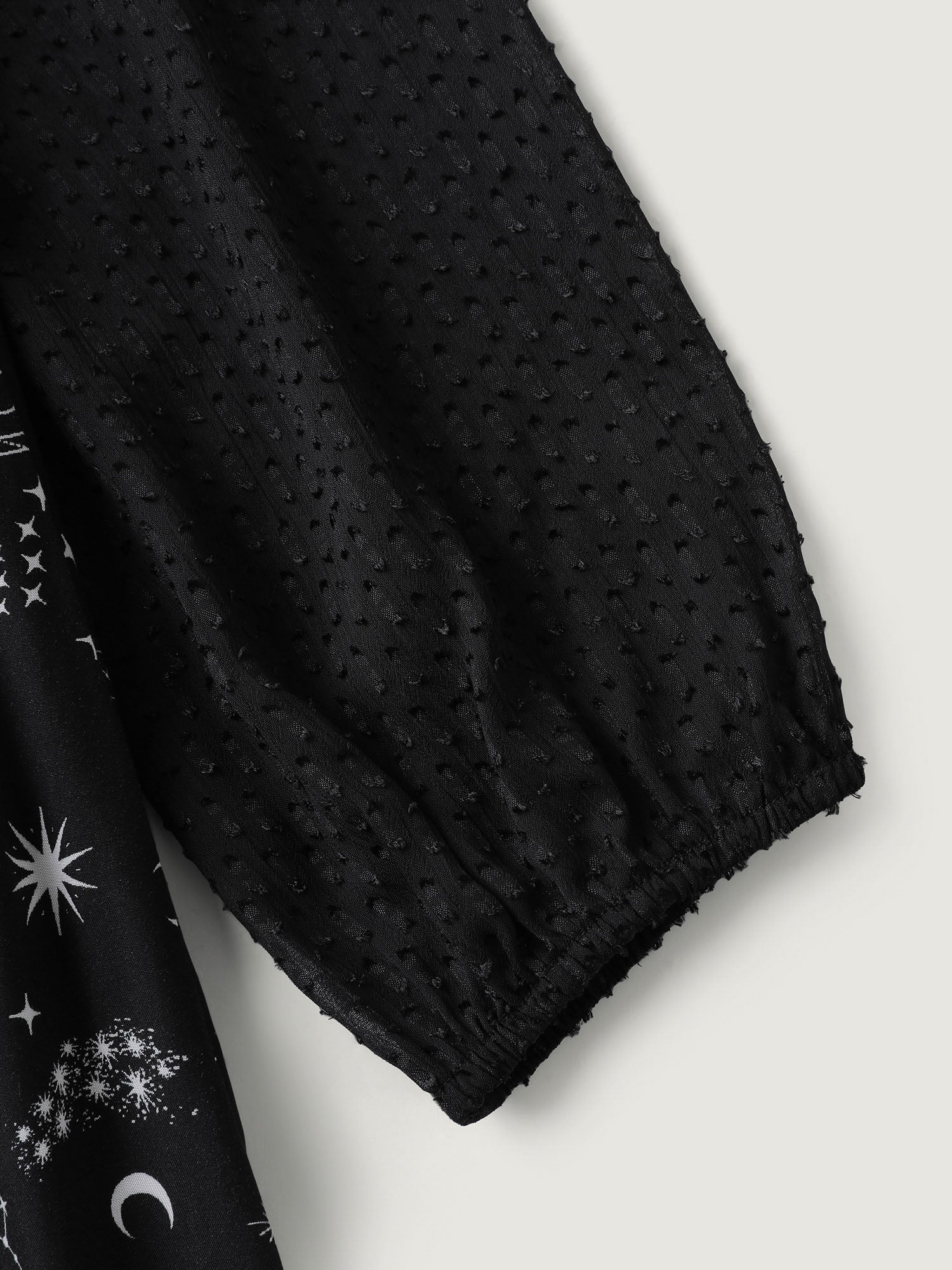 Starry Adventure Contrast Sheer Midi Dress - Image 6
