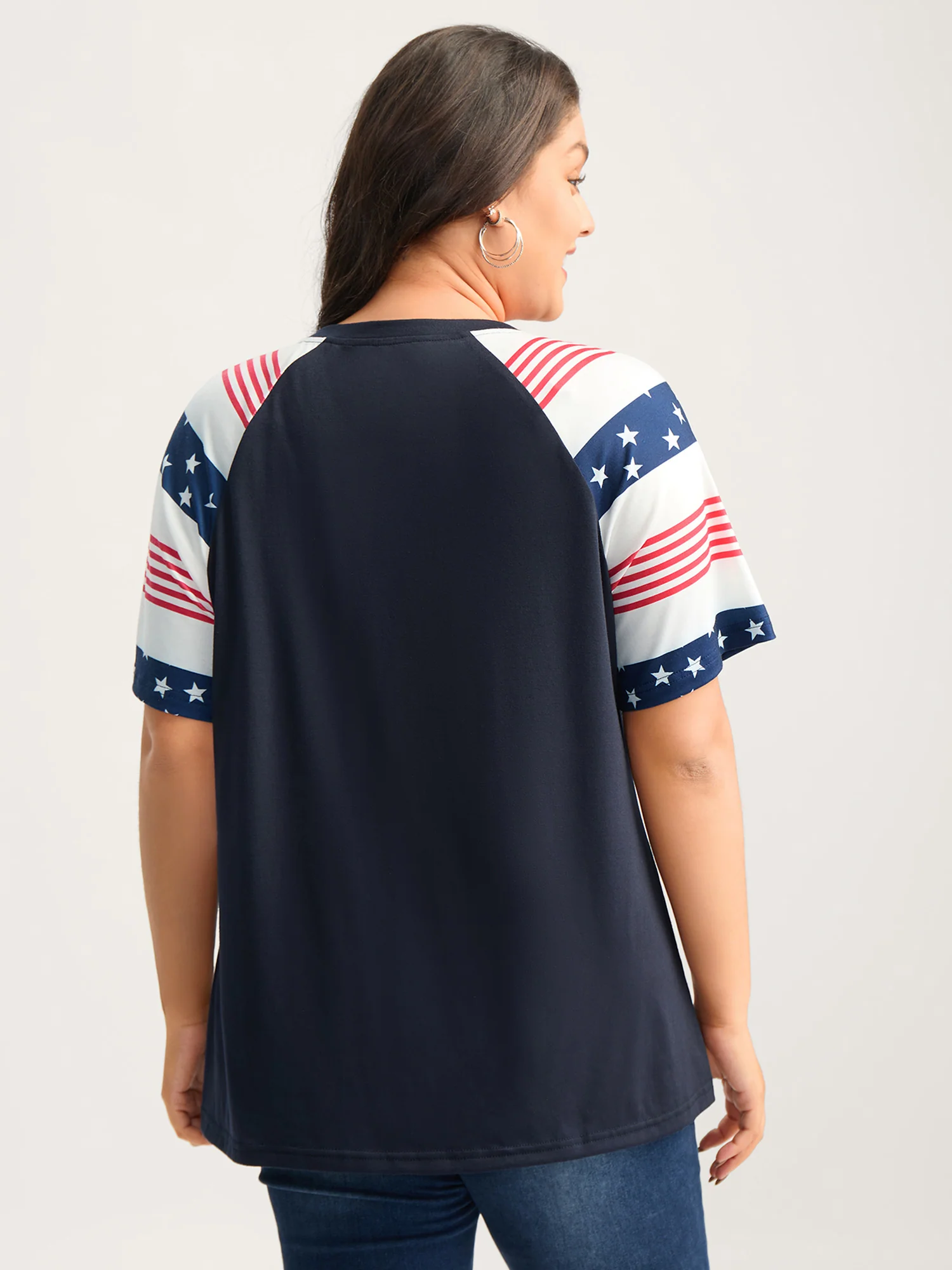 Stars and Stripes Raglan T-Shirt - Image 4