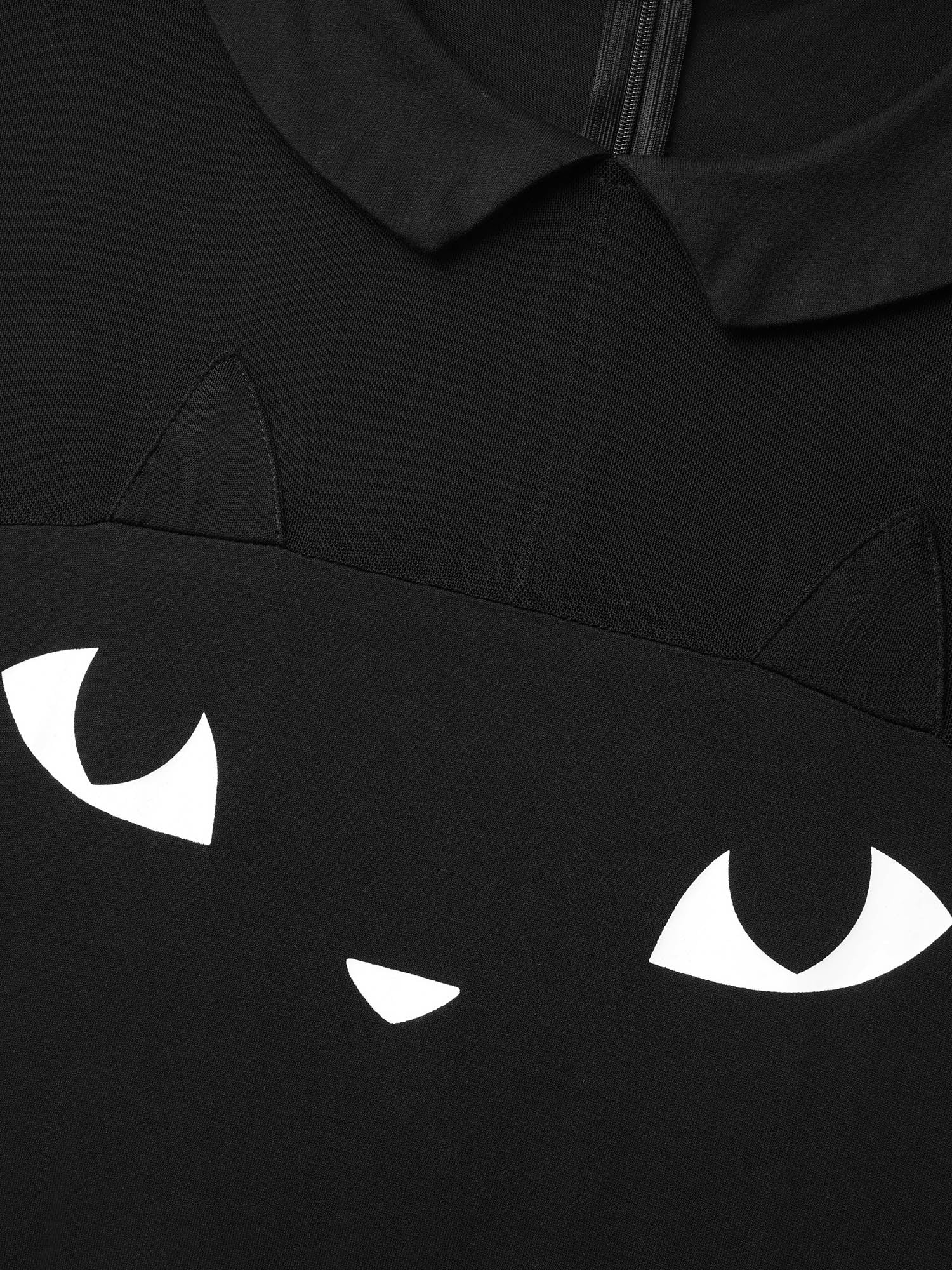 Stretch Fabric Spooky Cat Jumpsuit - Image 6