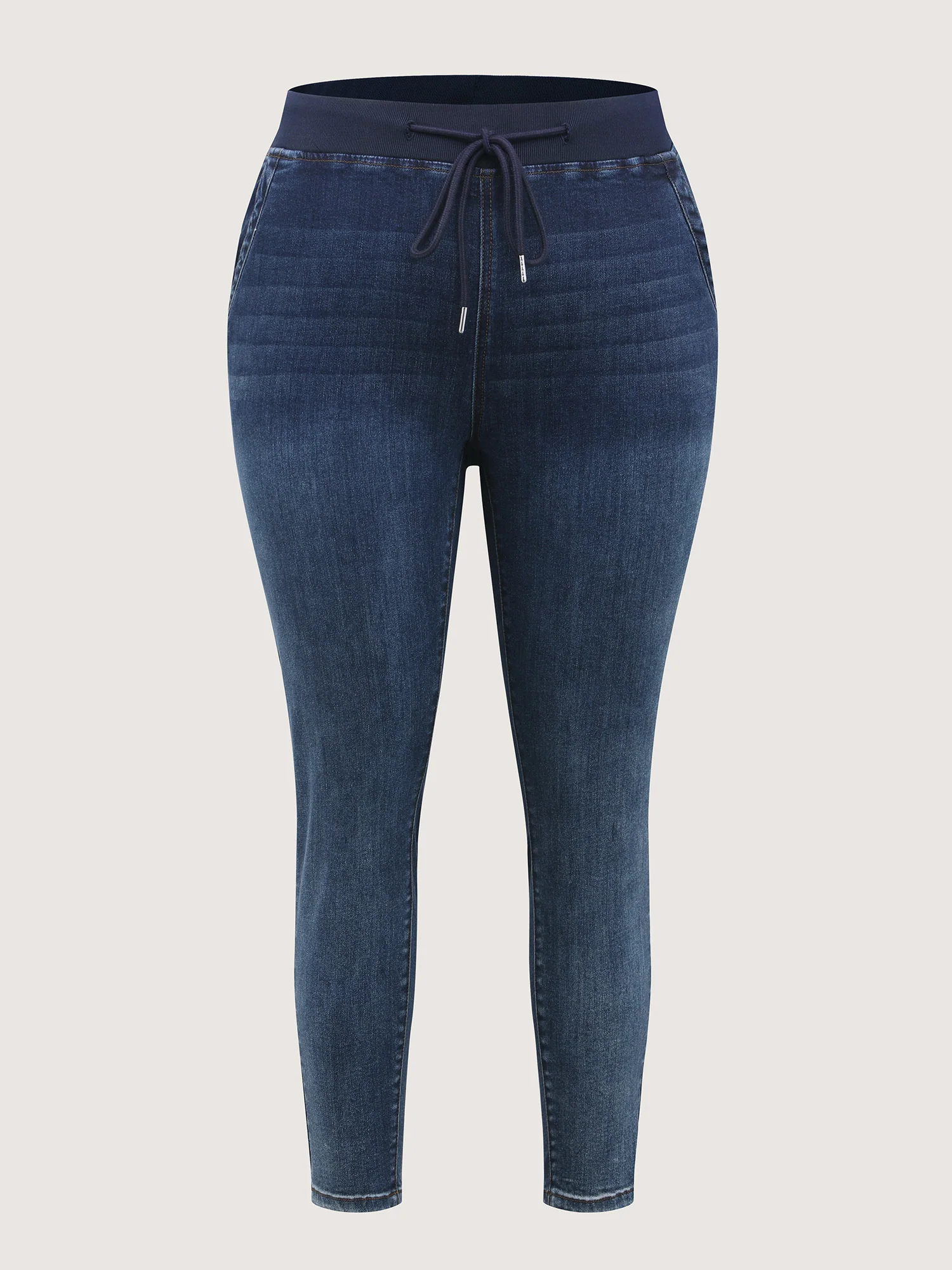 Super Stretchy Pull-On Skinny-Fit Jeans - Image 8