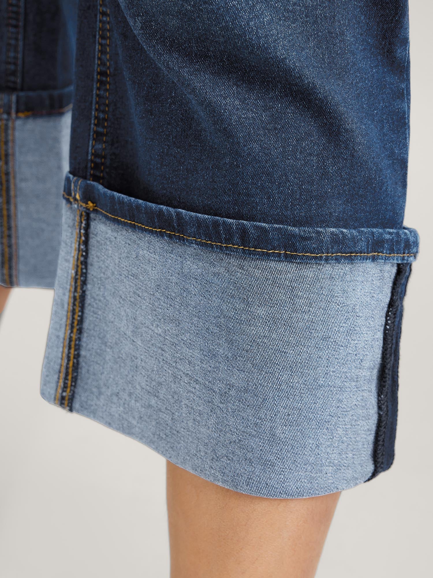 Thigh-Friendly Capri Straight-Leg Jeans - Image 4