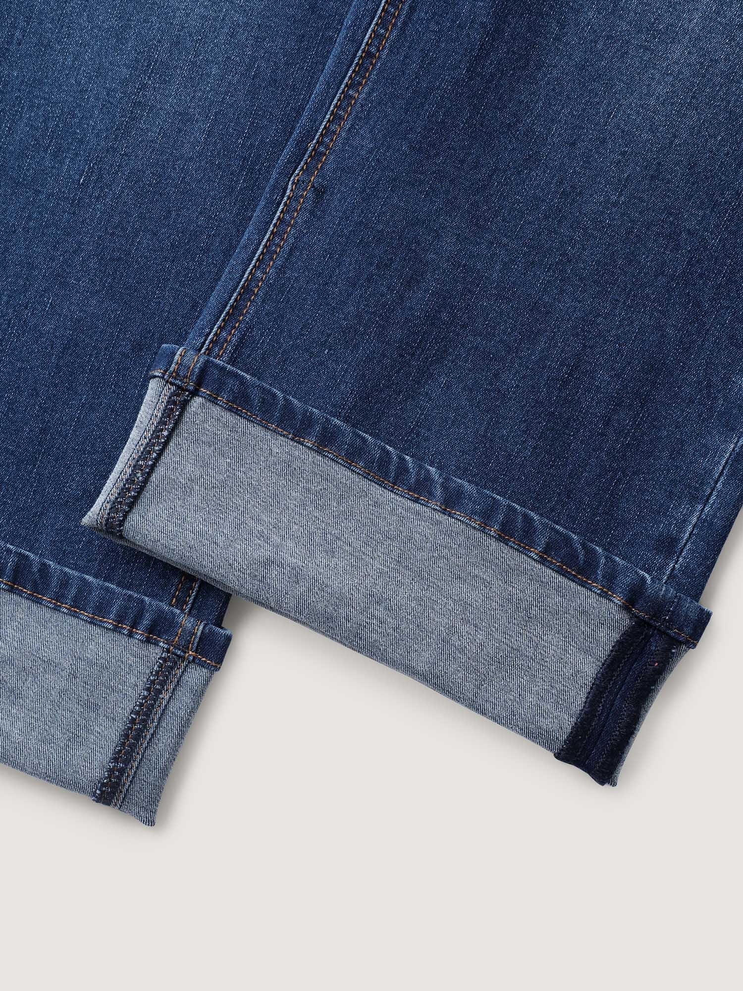 Thigh-Friendly Capri Straight-Leg Jeans - Image 6