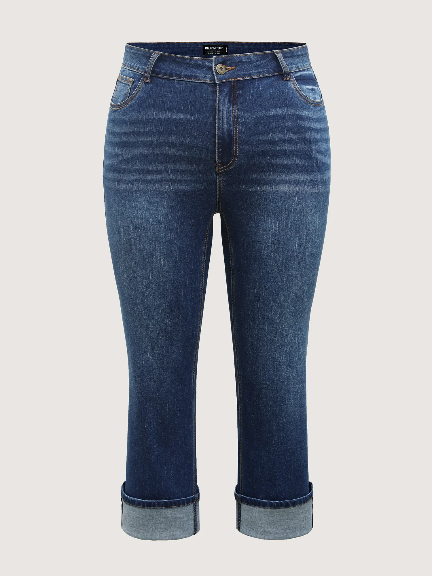 Thigh-Friendly Capri Straight-Leg Jeans - Image 8