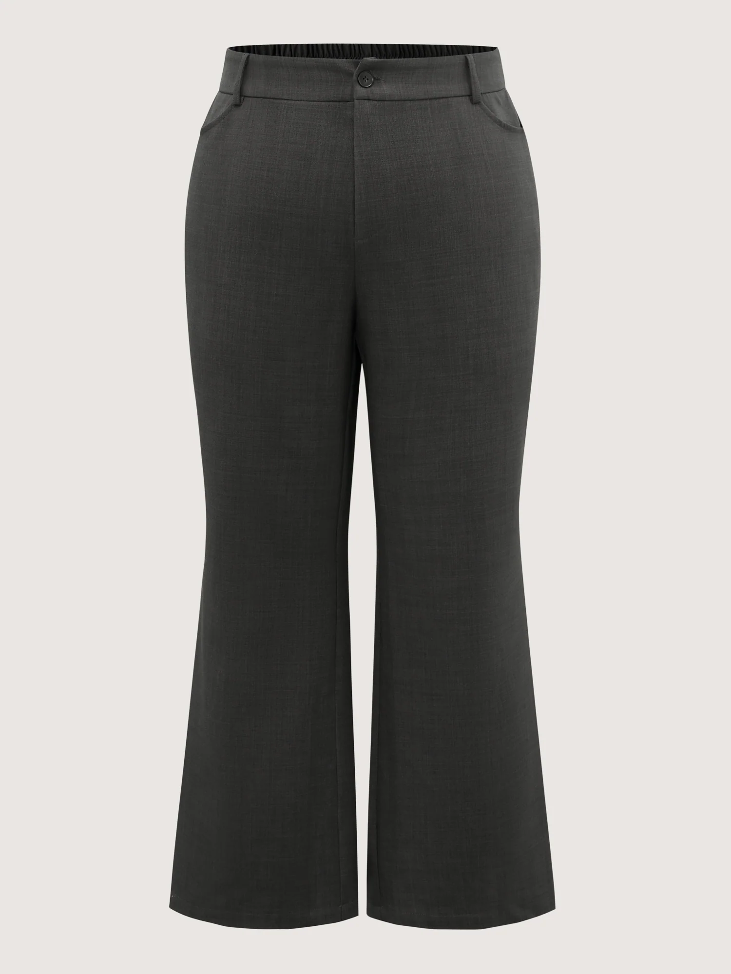 Stretch Woven Micro Flare Pants - Image 7