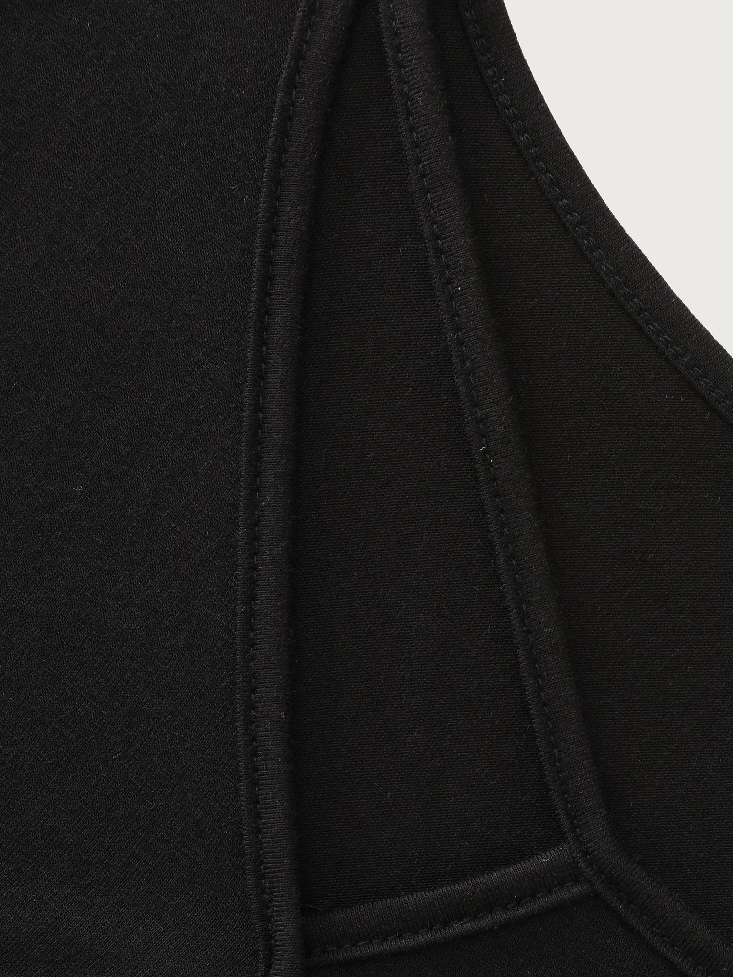 Stretchy Asymmetrical Neckline Slit Knit Top - Image 6