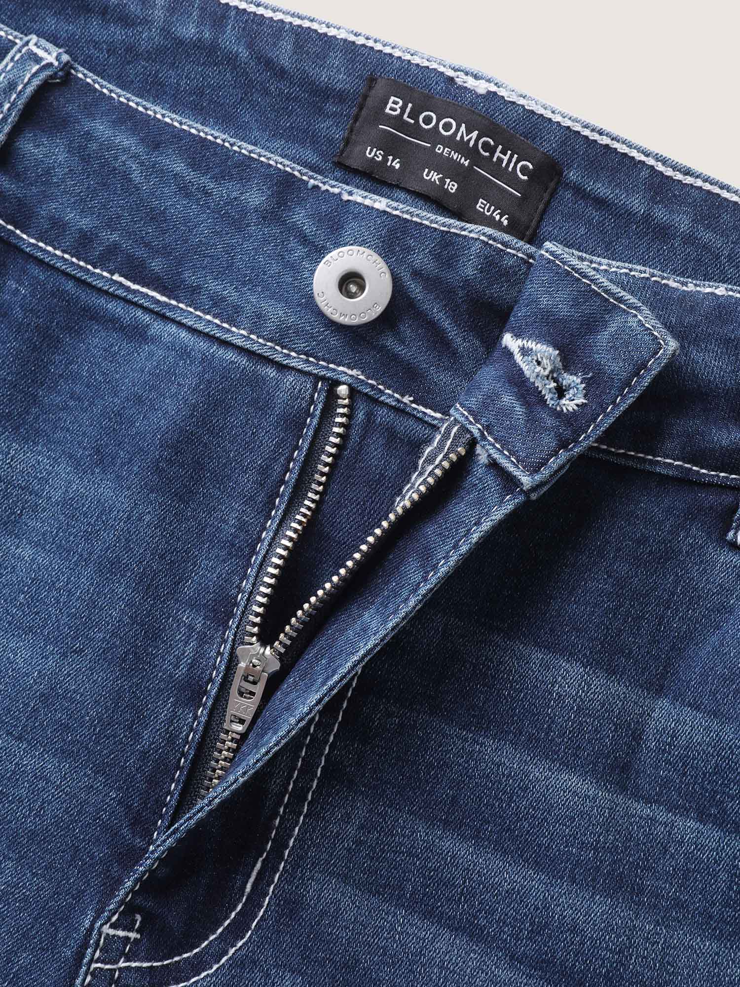Stretchy Booty-Lifting Skinny-Fit Jeans - Image 5