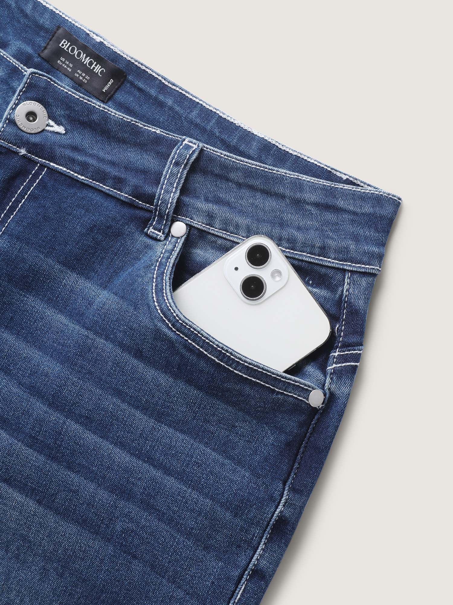 Stretchy Booty-Lifting Skinny-Fit Jeans - Image 6