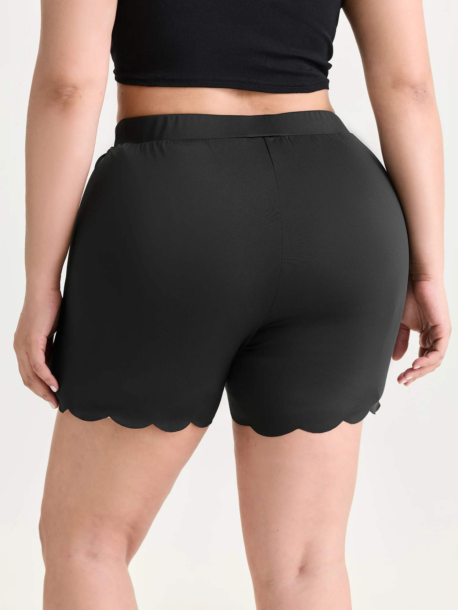 Stretchy Burnt-Flower Leggings - Image 5