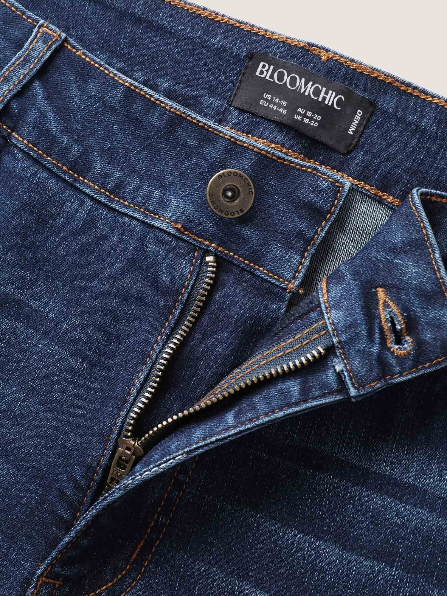 Stretchy Butt-Lifting Skinny-Fit Jeans - Image 8