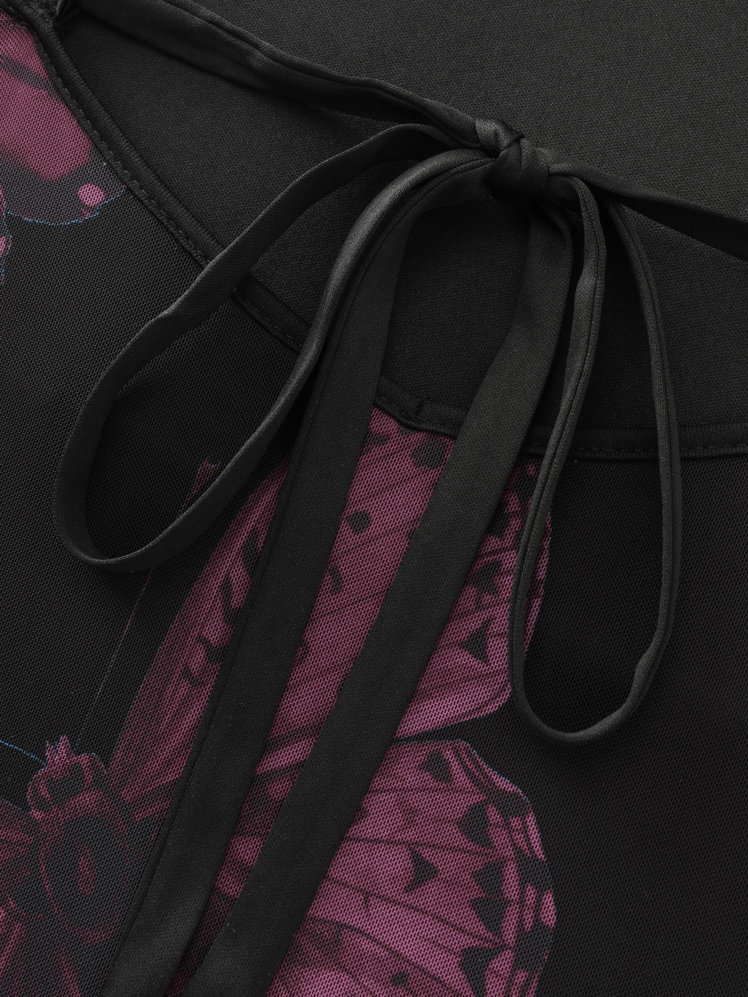 Stretchy Butterfly Print Cami Maxi Dress - Image 7