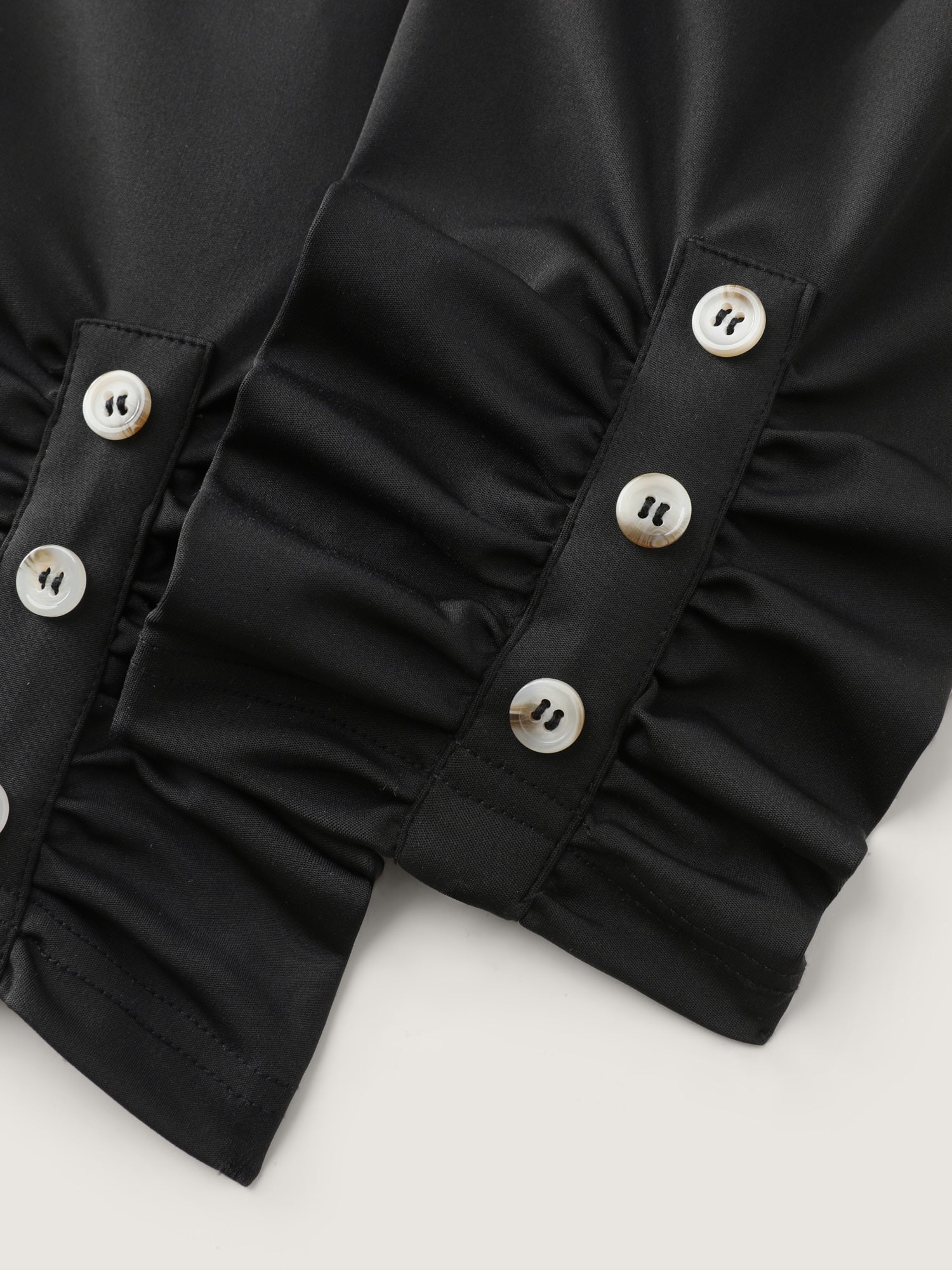 Stretchy Button Detail Skinny-Fit Leggings - Image 6
