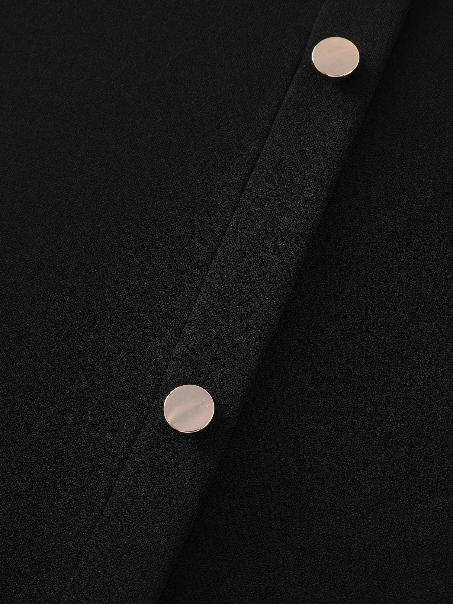 Stretchy Button Detail Straight-Fit Midi Skirt - Image 7