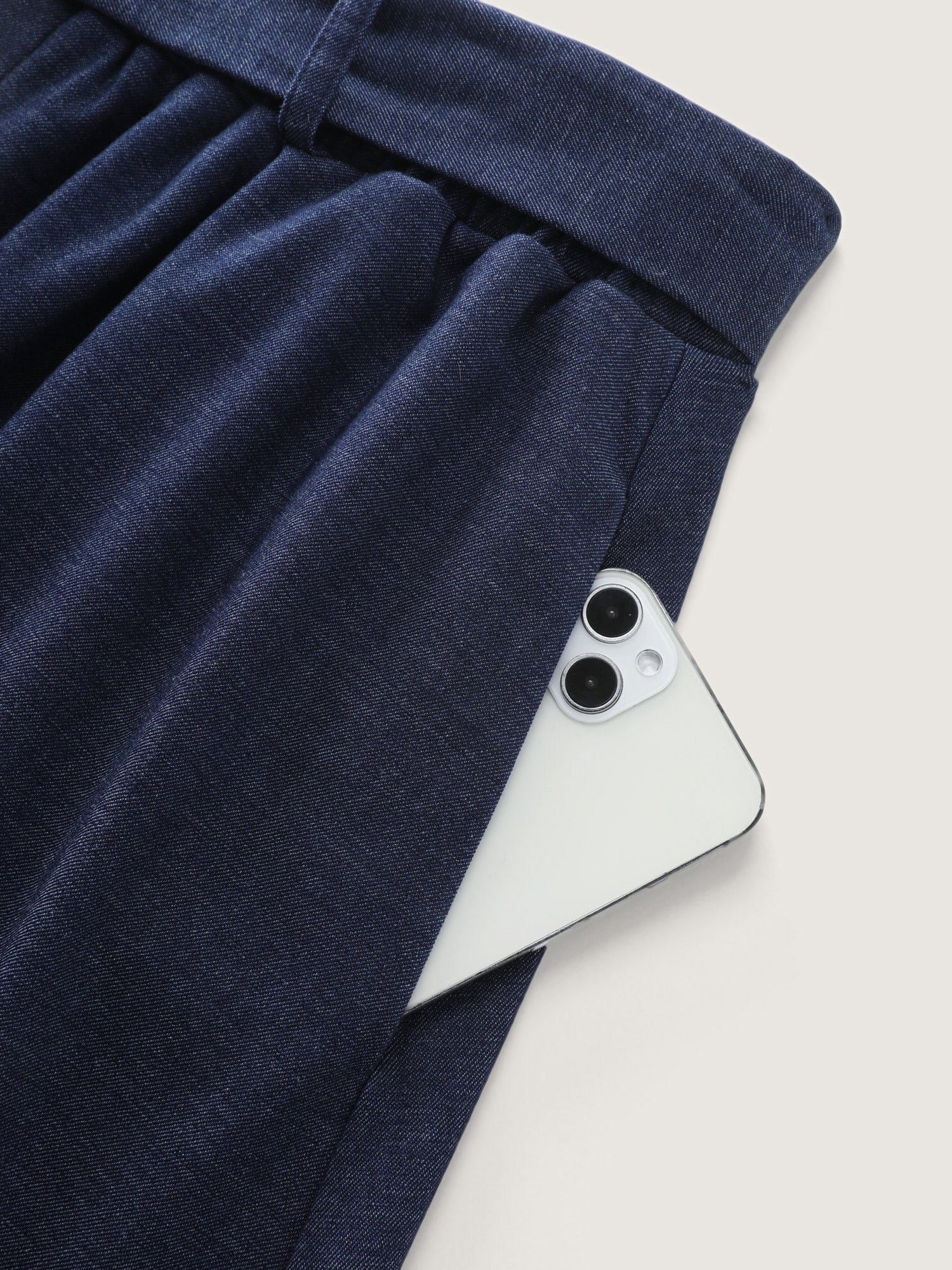 Stretchy Button Detail Waist-Tie Maxi Skirt - Image 7