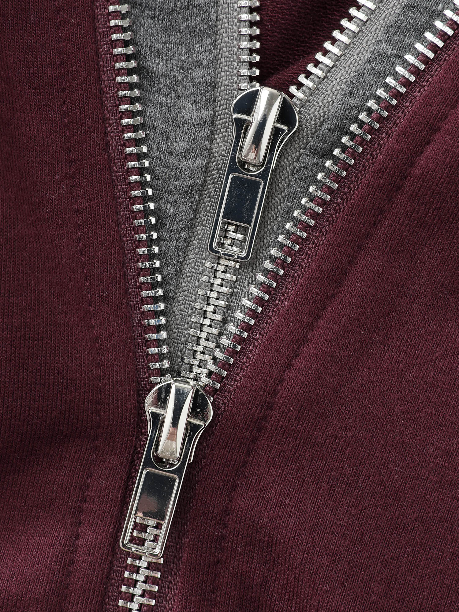 Stretchy Color Contrast Hooded Coat - Image 6