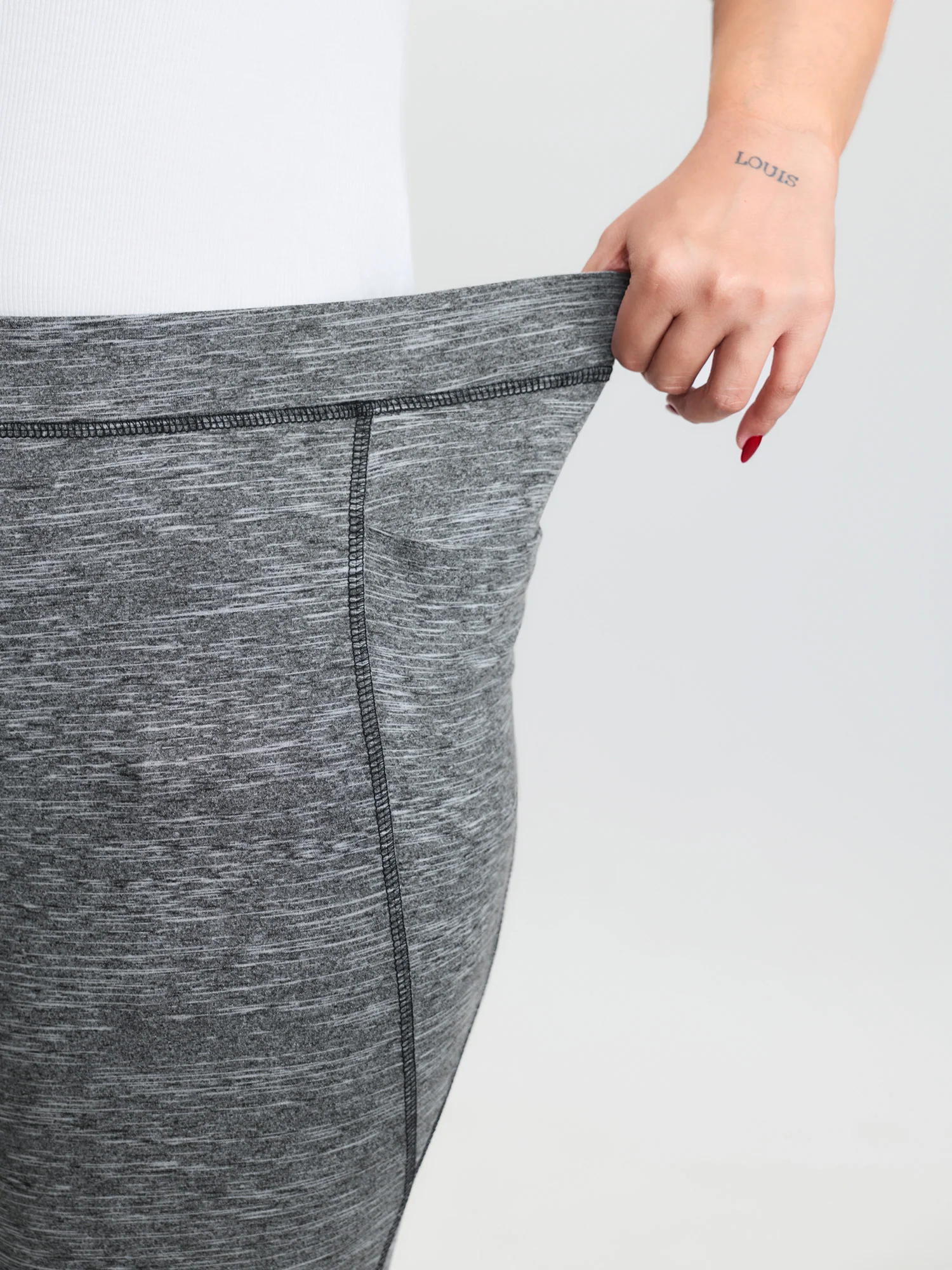 Stretchy Color Contrast Pocket Skinny-Fit Pants - Image 4