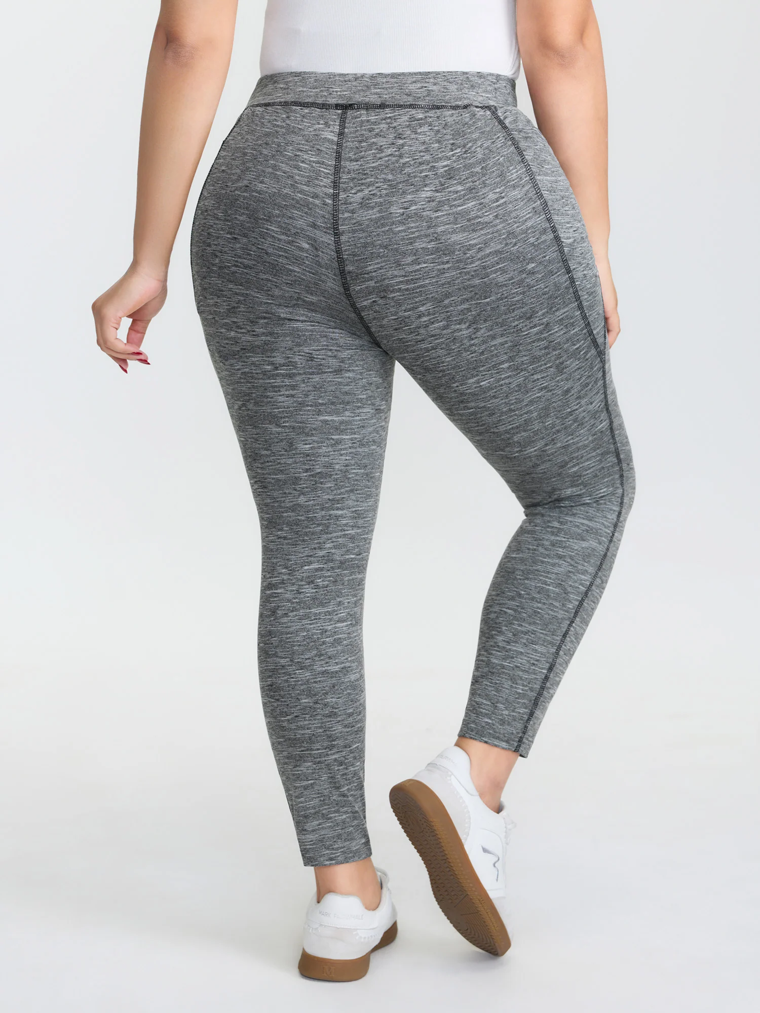 Stretchy Color Contrast Pocket Skinny-Fit Pants - Image 5