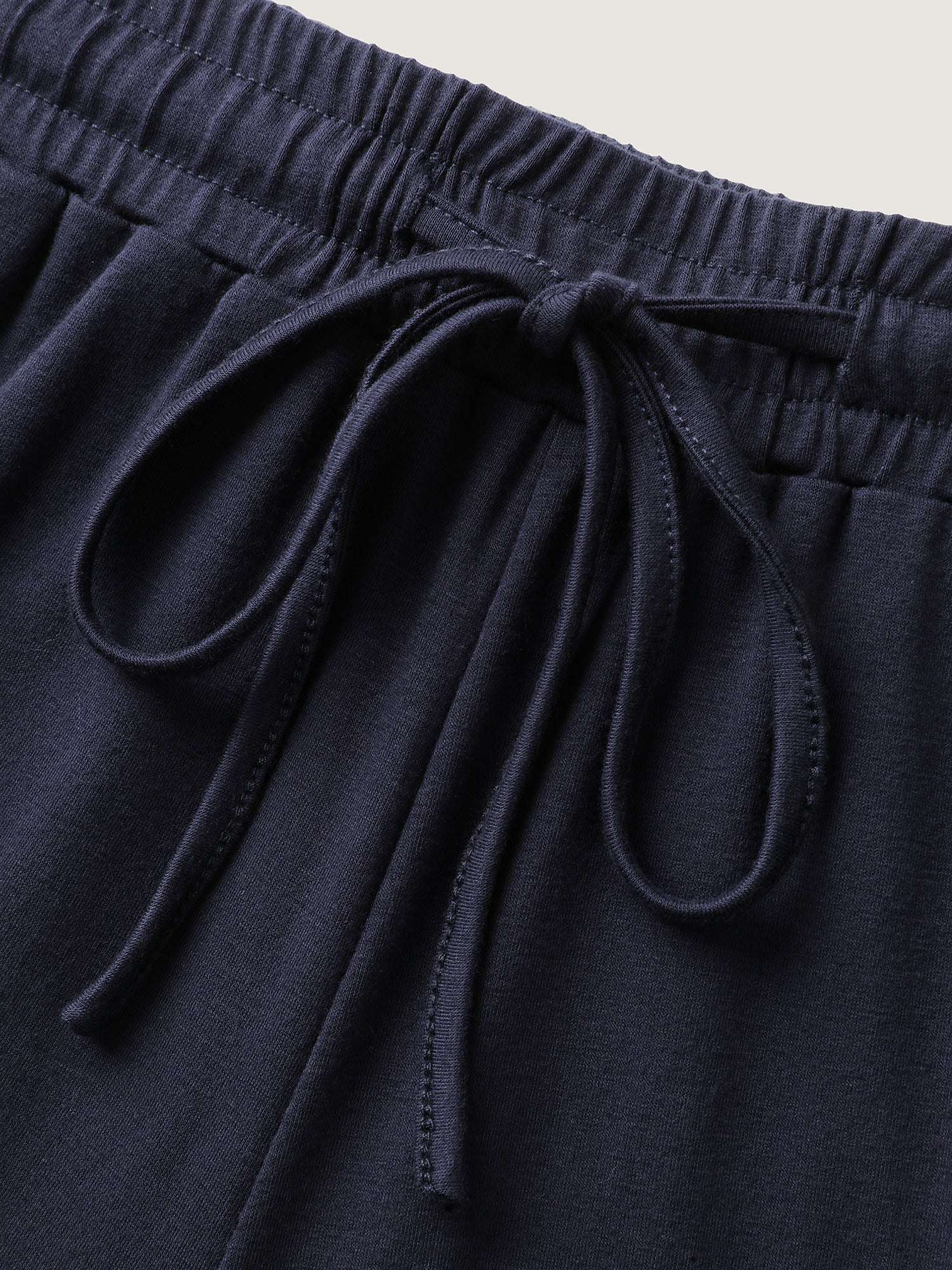 Stretchy Contrast Hem Straight Leg Lounge Pants - Image 6