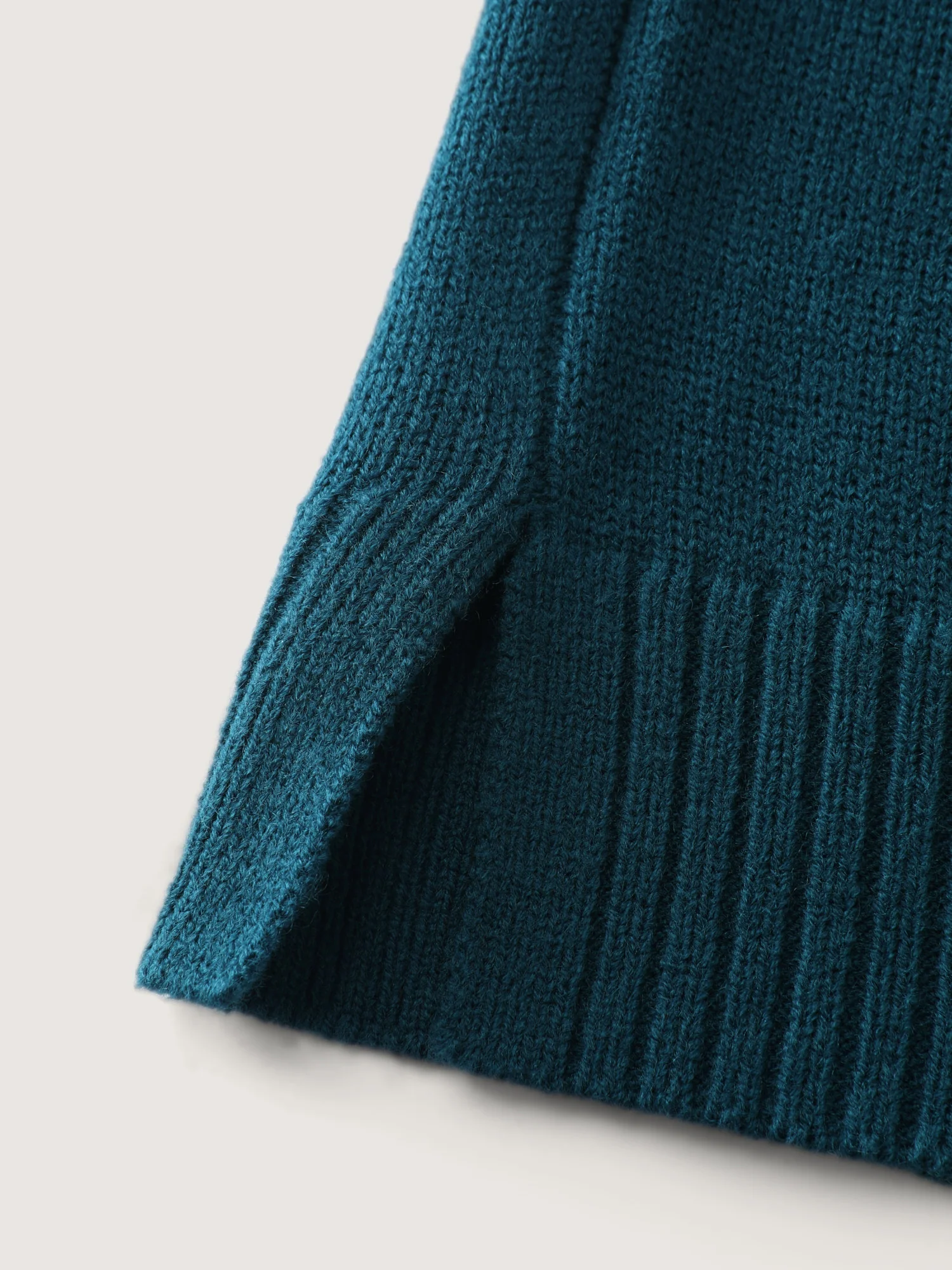 Stretchy Half-Zipper Pockets Collared Pullover - Image 6