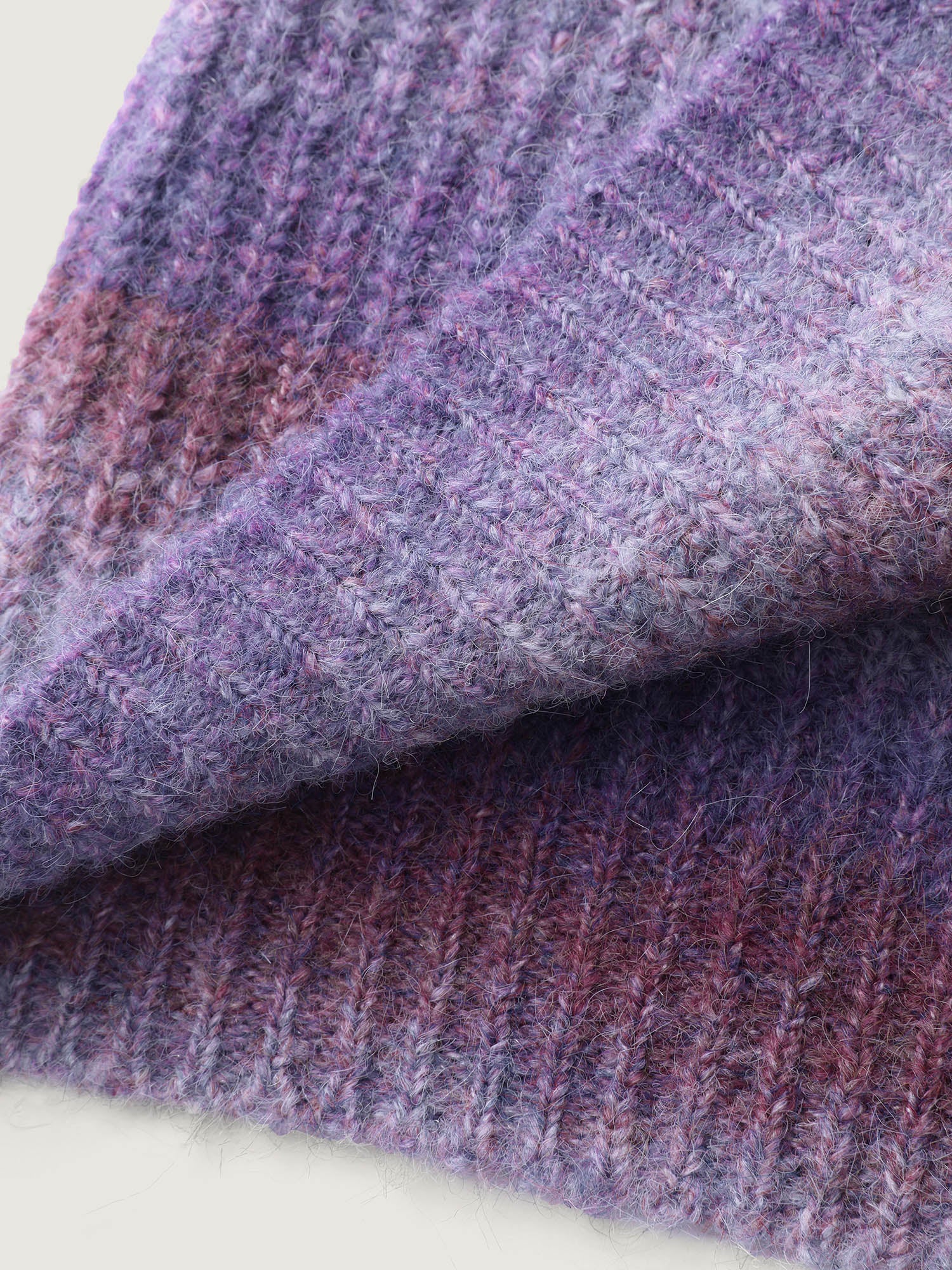 Stretchy Heather Hooded Zipper Knit Cardigan - Image 6