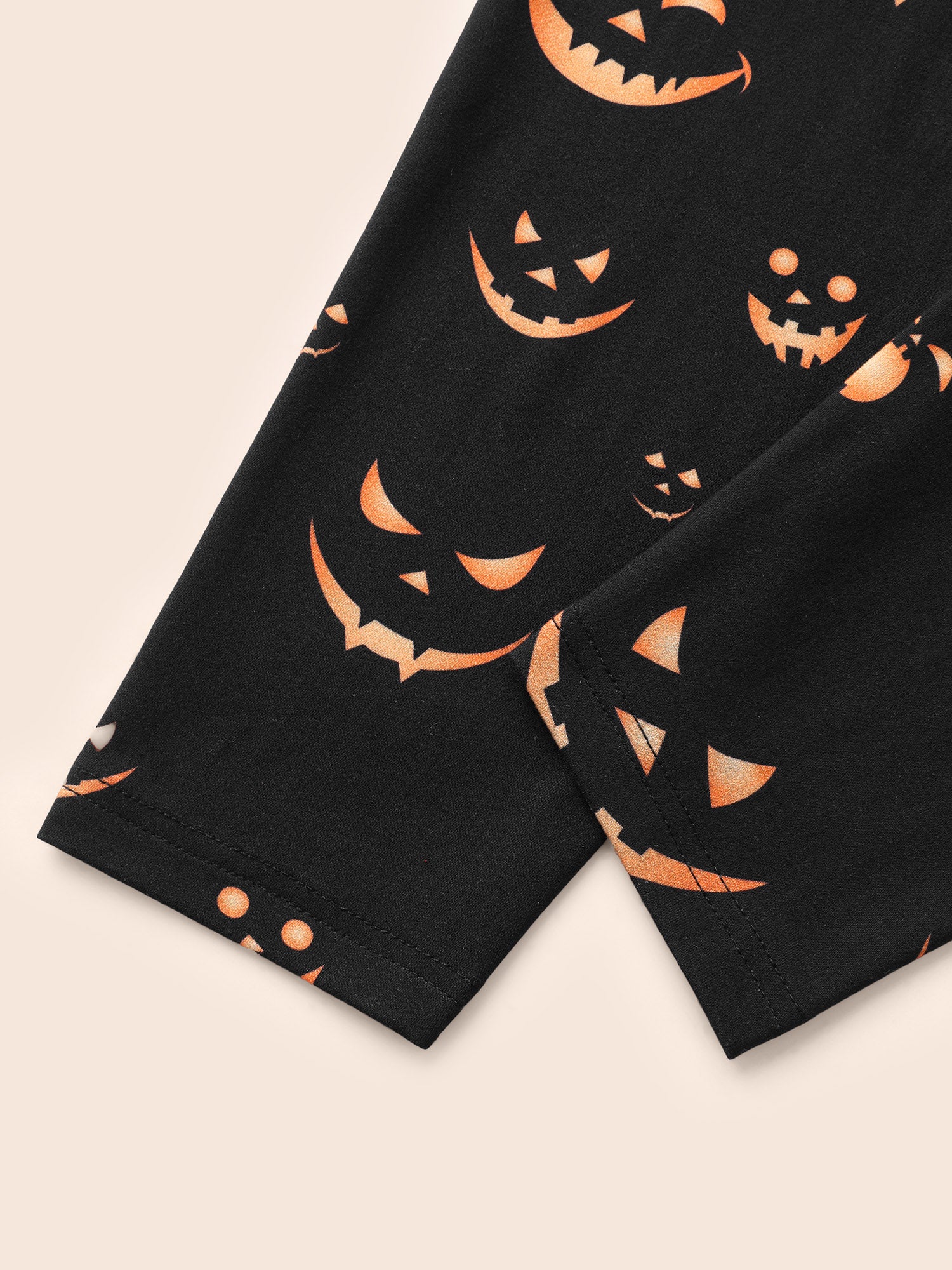Stretchy Jack-o-Lantern Leggings - Image 5