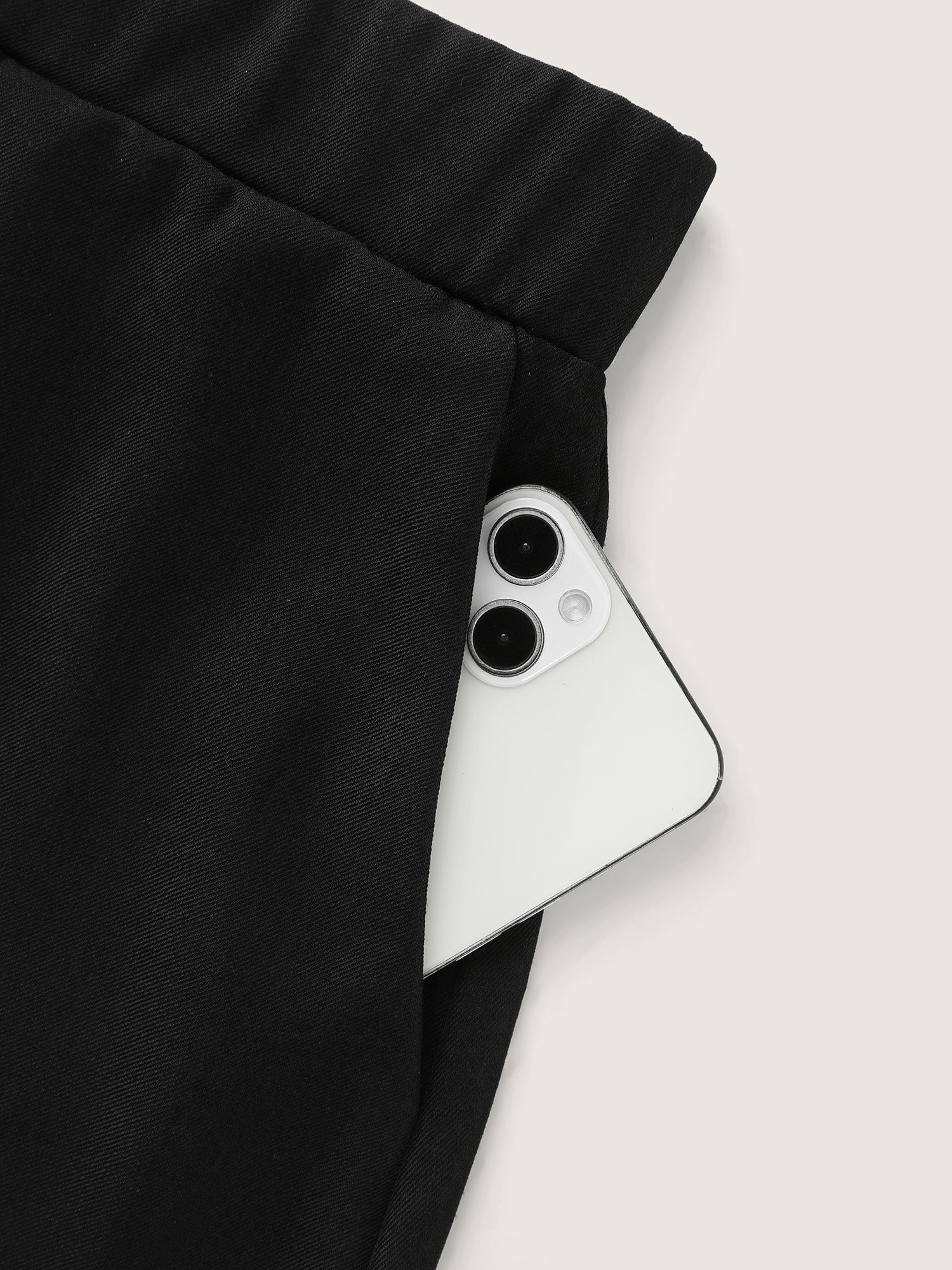 Stretchy Layered Hem Shorts - Image 7