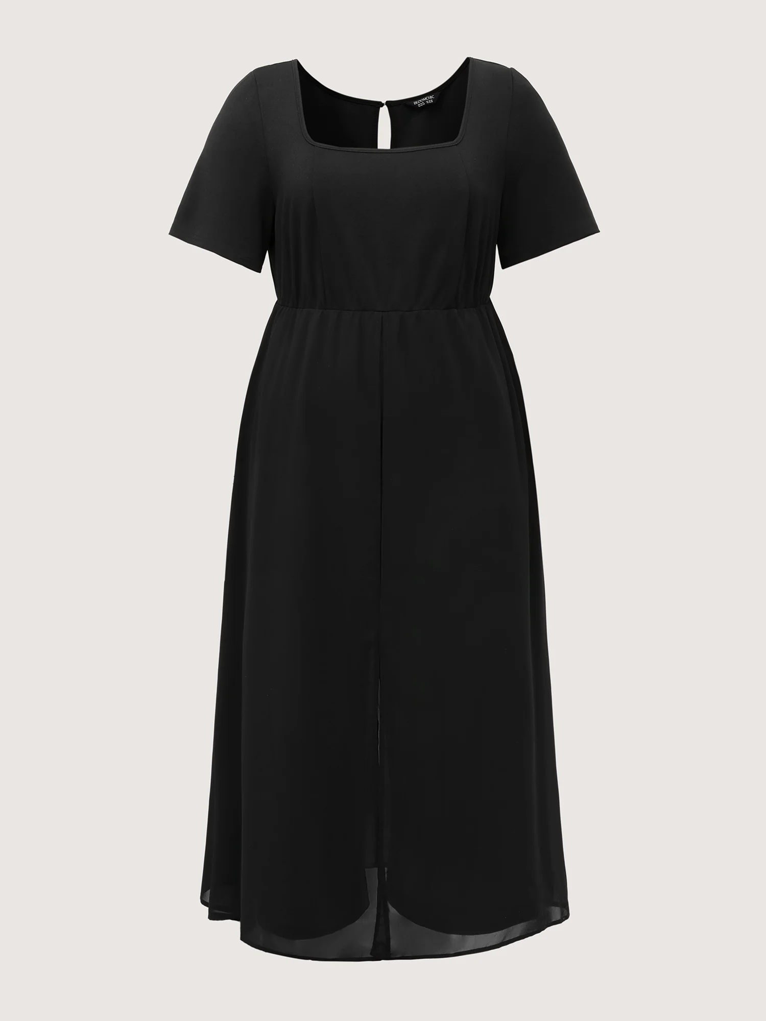 Stretchy Layered Wide-Leg Jumpsuits - Image 7