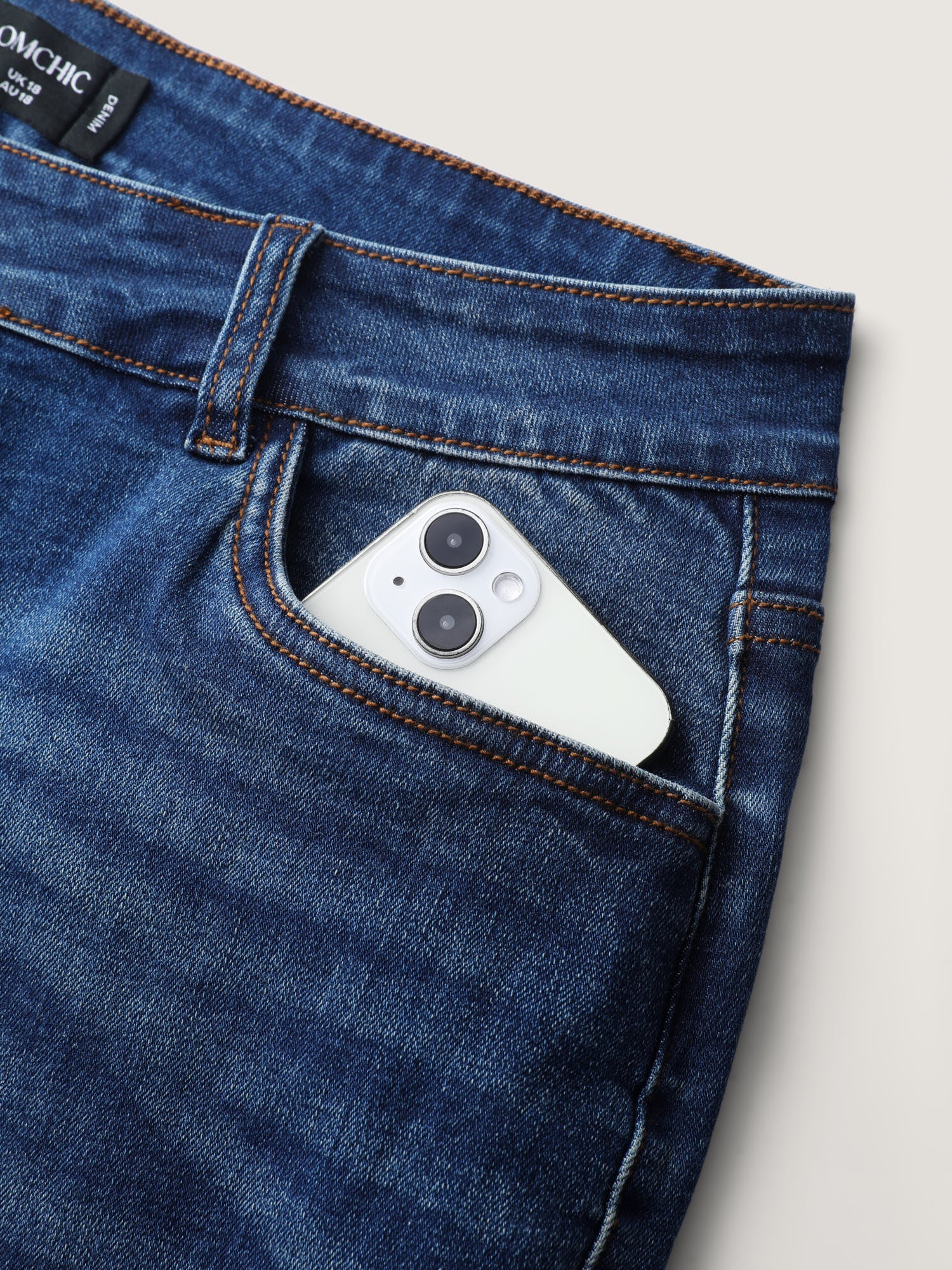 Stretchy Mid-Rise Bootcut Jeans - Image 8