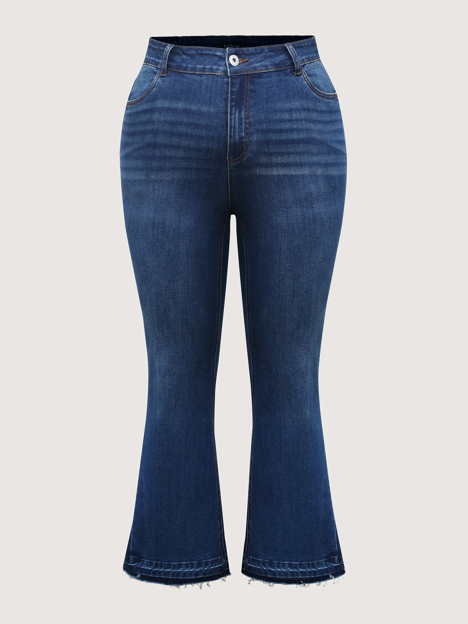 Stretchy Mid-Rise Bootcut Jeans - Image 9