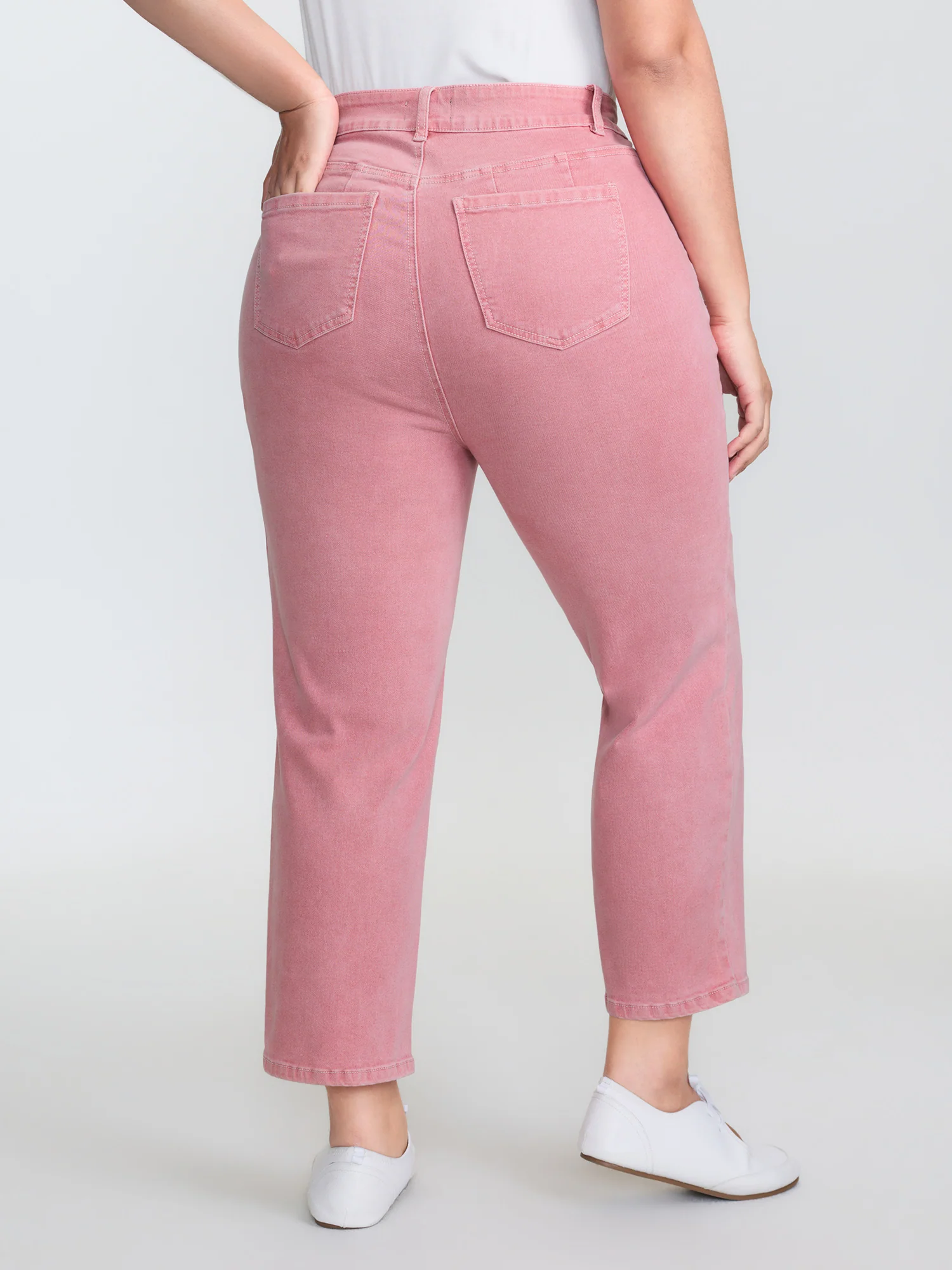 Stretchy Mid-Rise Bootcut Jeans - Image 5