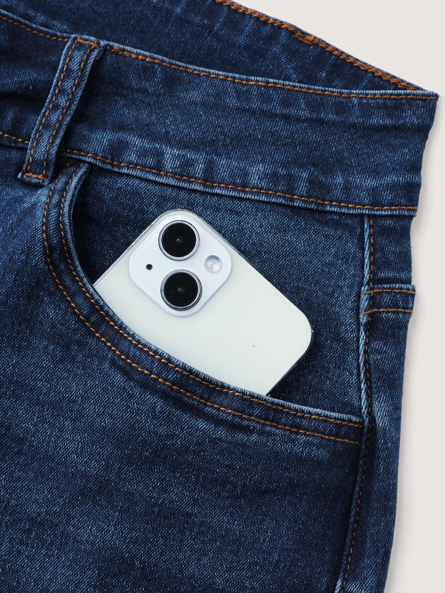 Stretchy Mid-Rise Boyfriend Jeans - Image 6