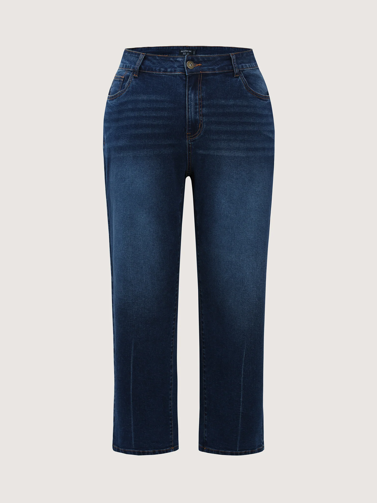 Stretchy Mid-Rise Boyfriend Jeans - Image 7