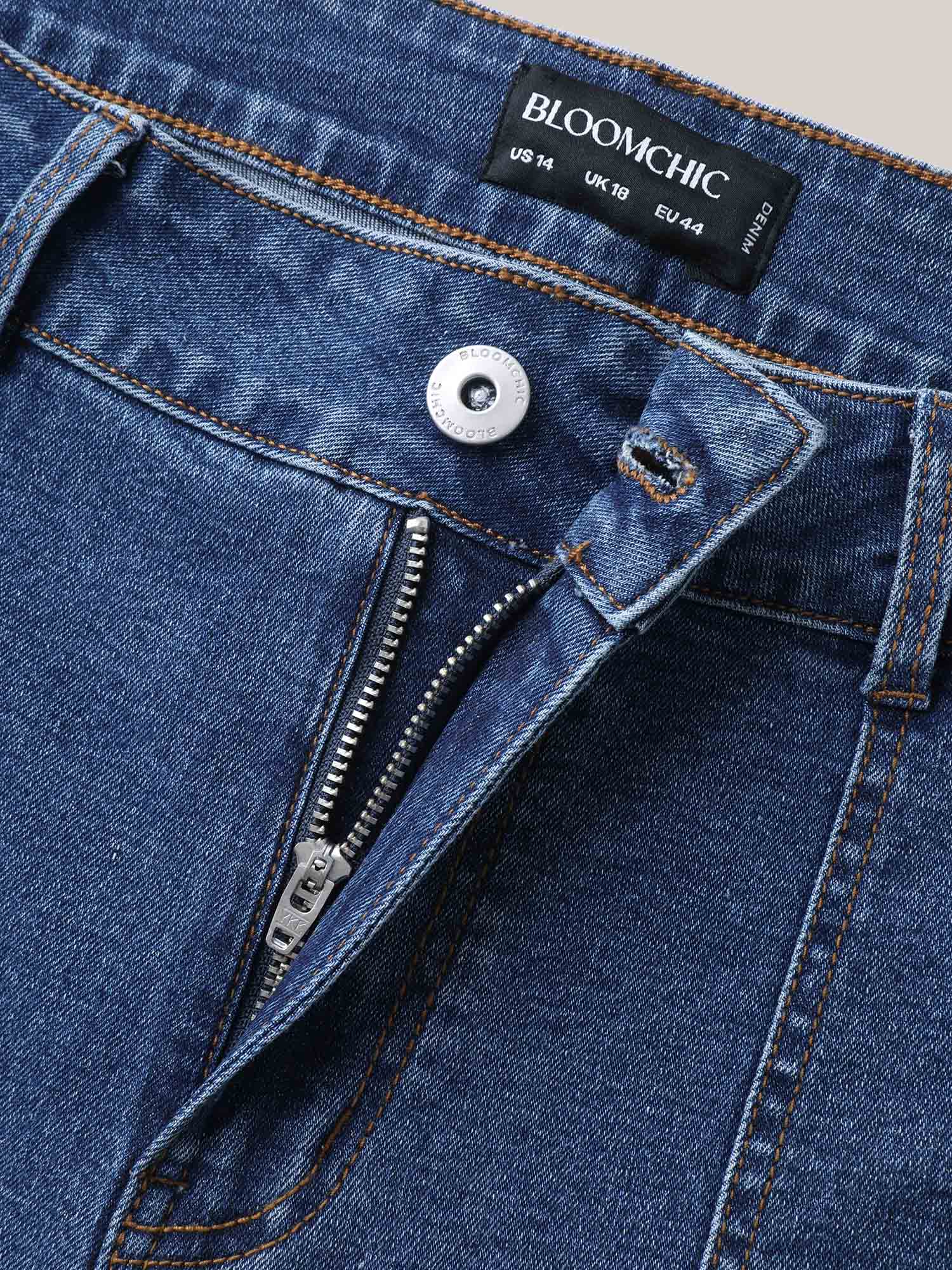 Classic Moderate Stretch Capri Length Jeans - Image 6